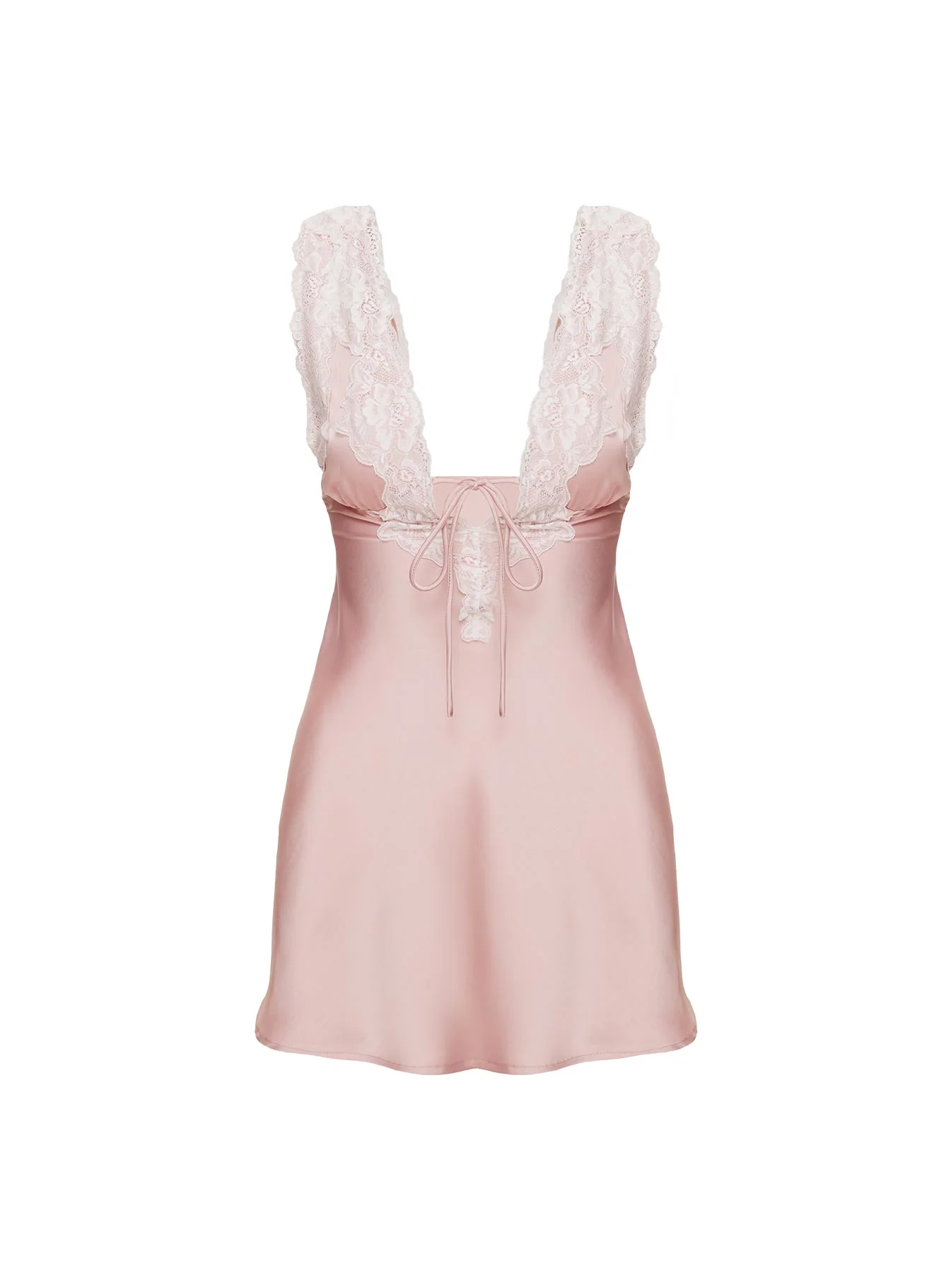 Nourish Mini Dress Pink - Image 5