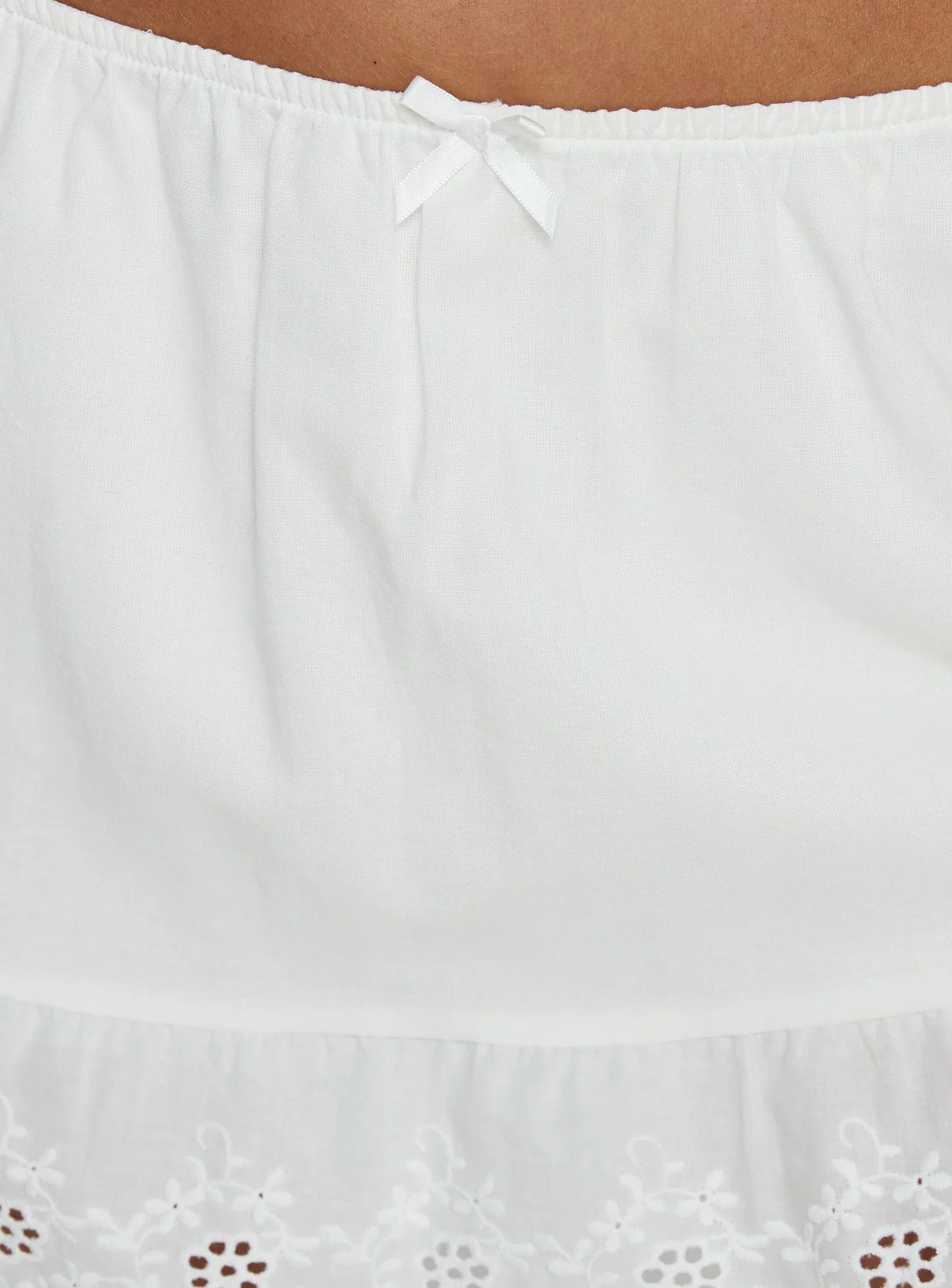 Ode To Love Mini Skort White - Image 6