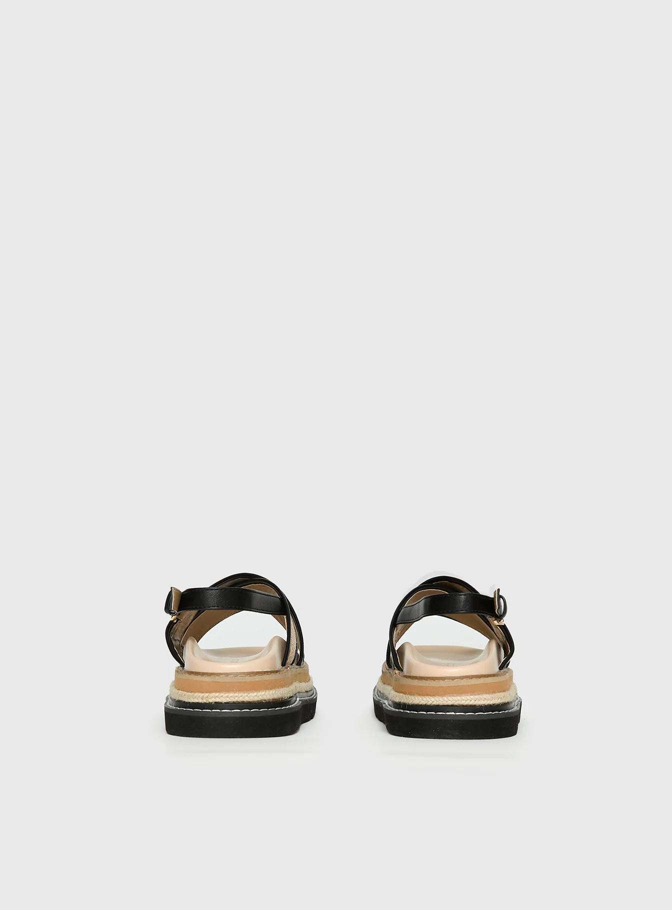 Odi Sandals Tan / Black - Image 4