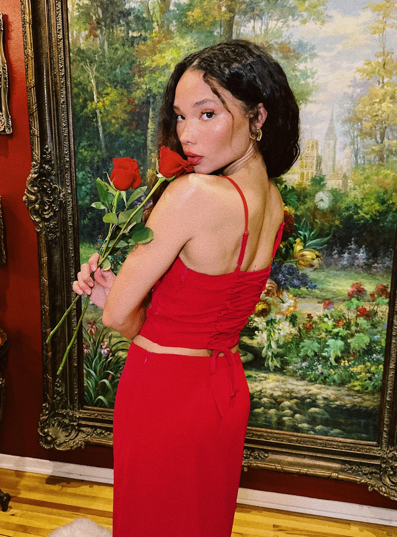 Orianne Corset Top Red - Image 3