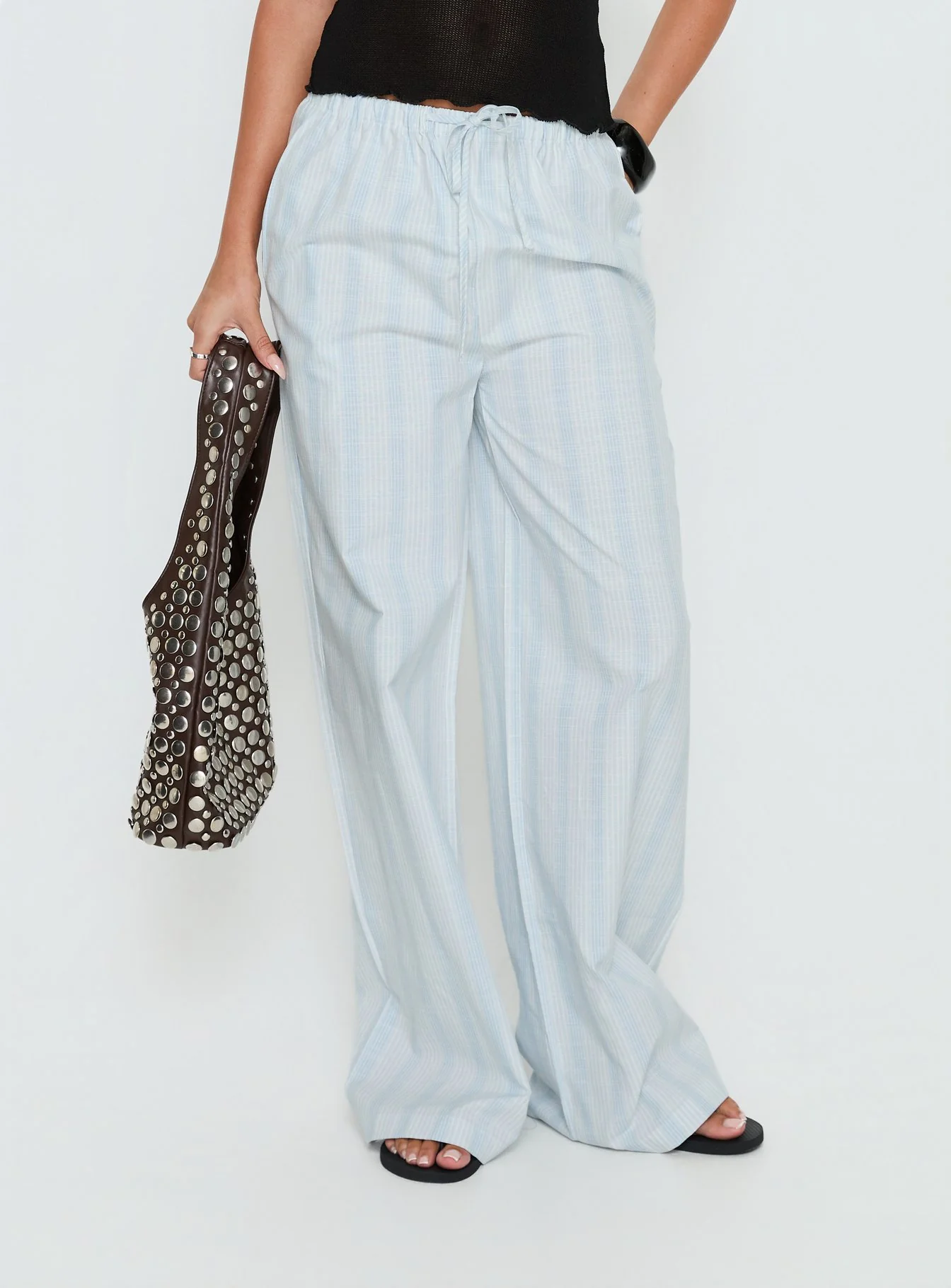 Parklea Pants Blue / White Stripe - Image 2