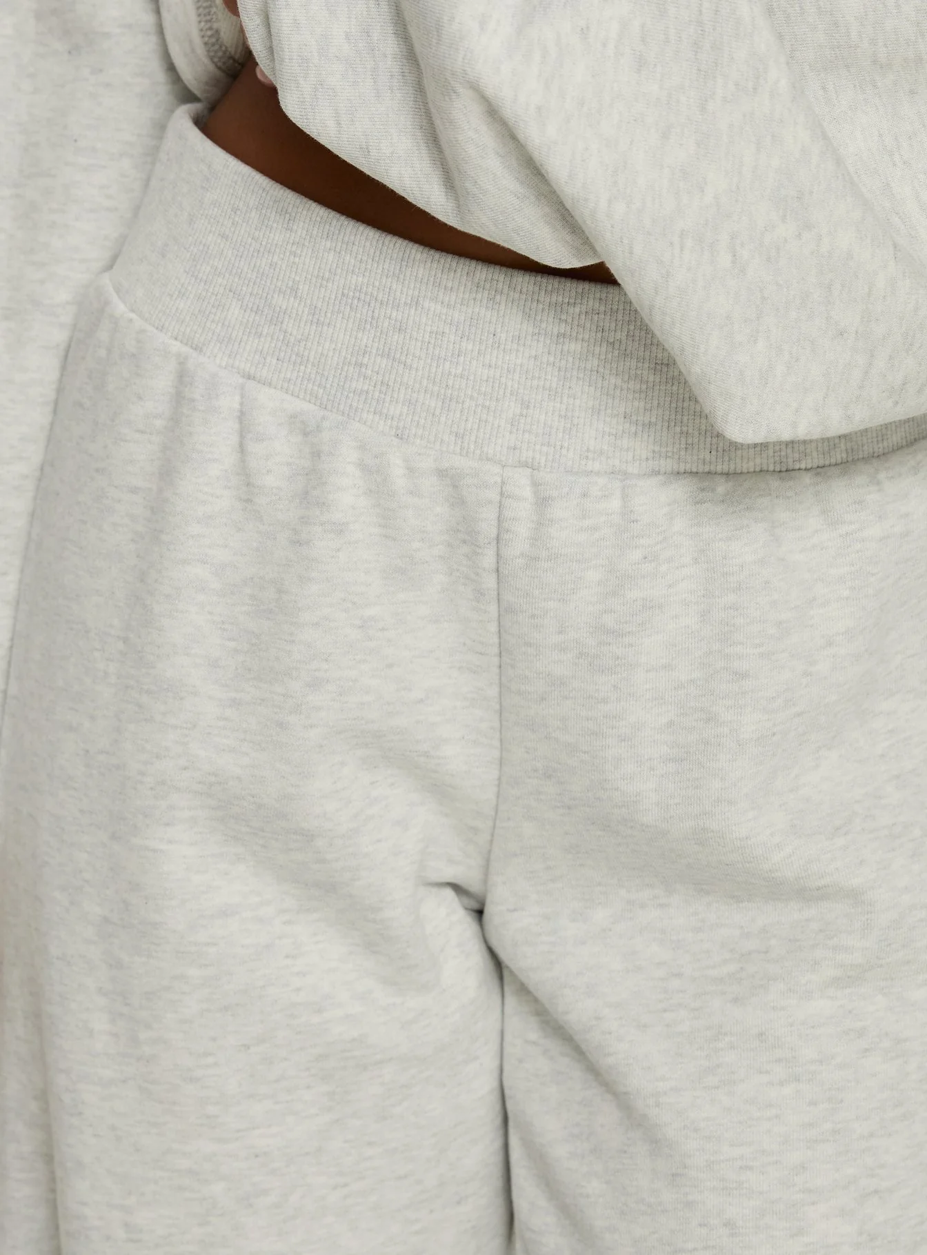 Peaks Flared Track Pants Snow Marle - Image 6