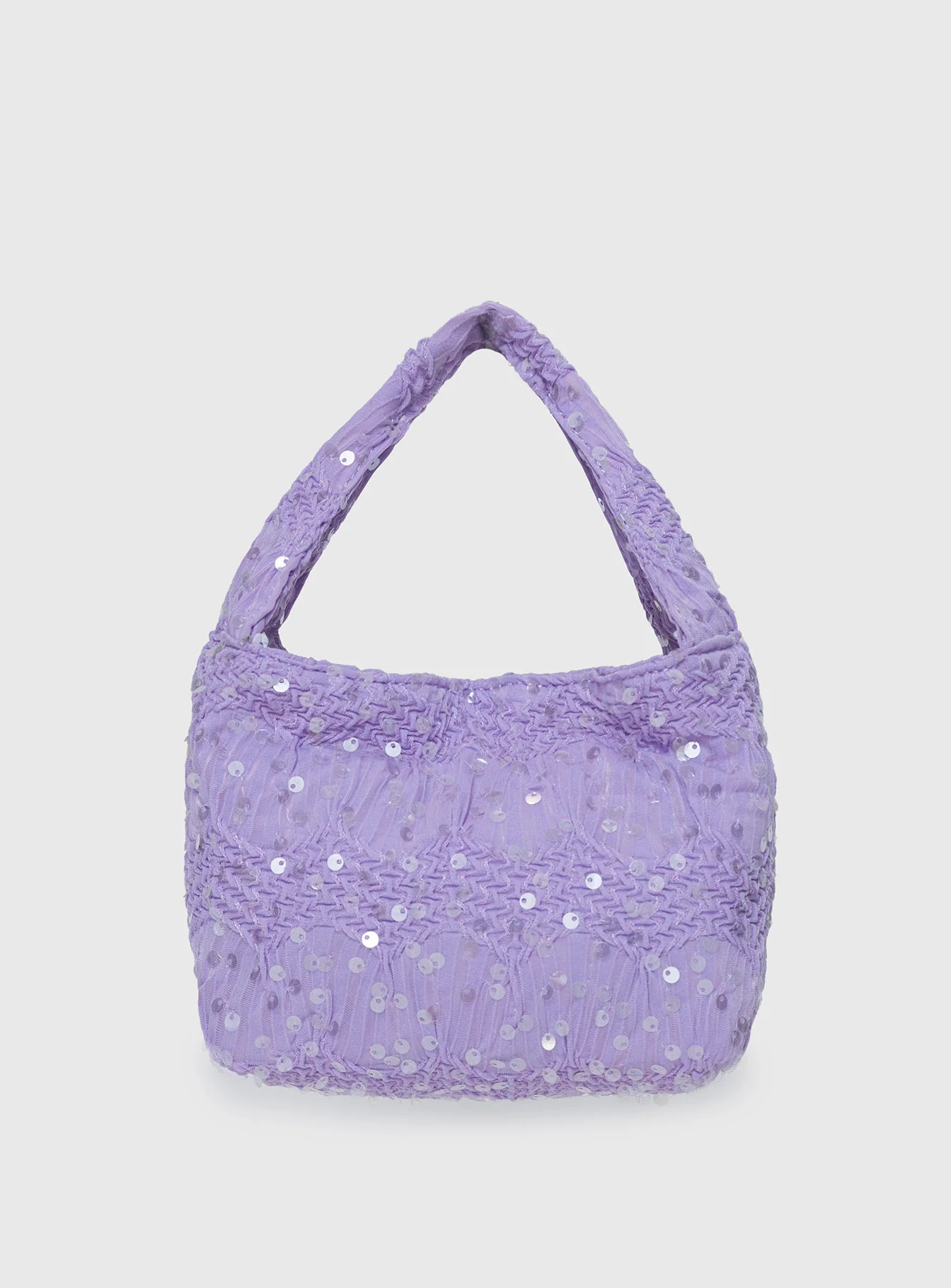 Pick Sides Sequin Bag Purple - Image 2