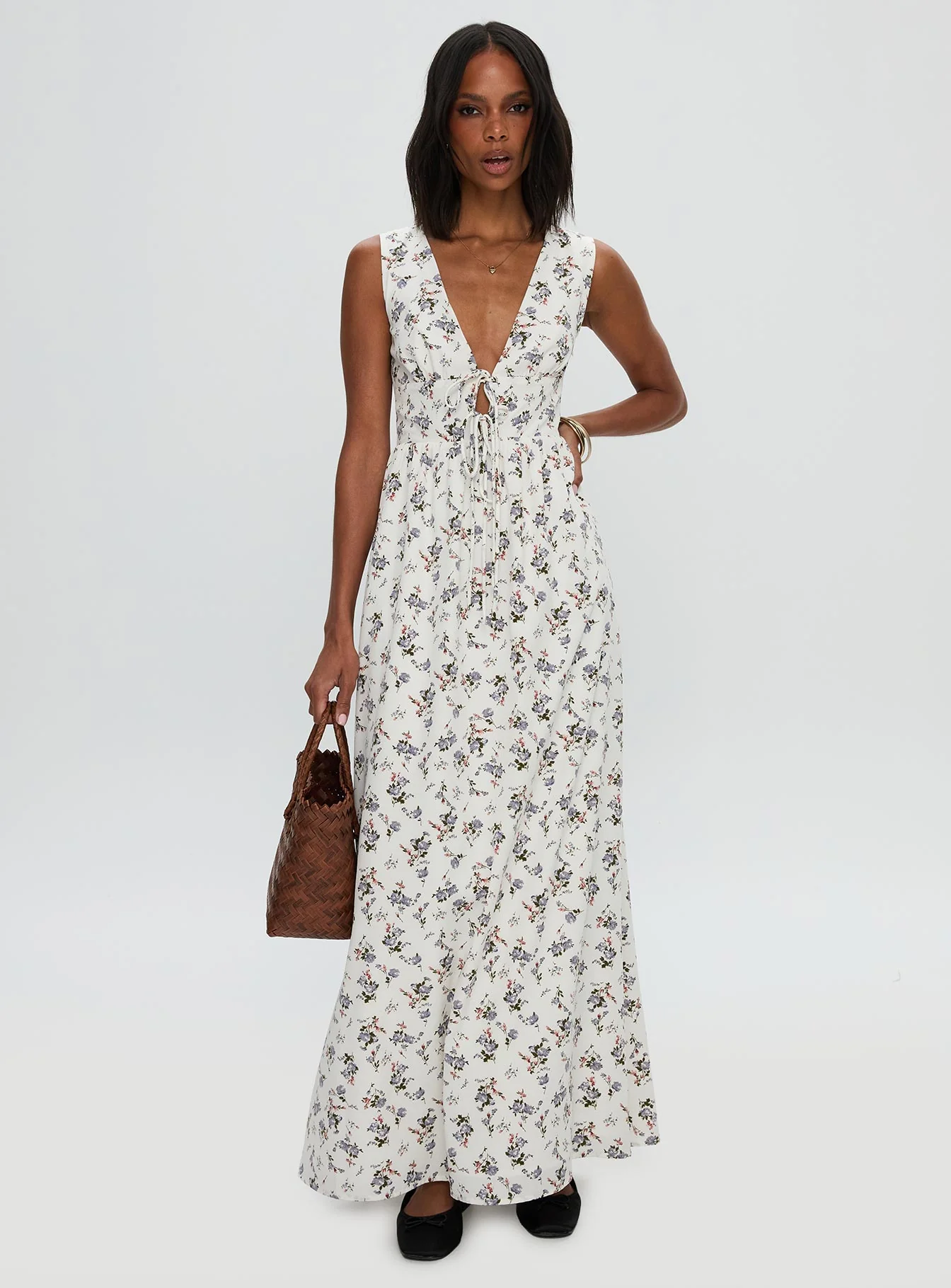 Pokey Maxi Dress Floral Multi - Image 2