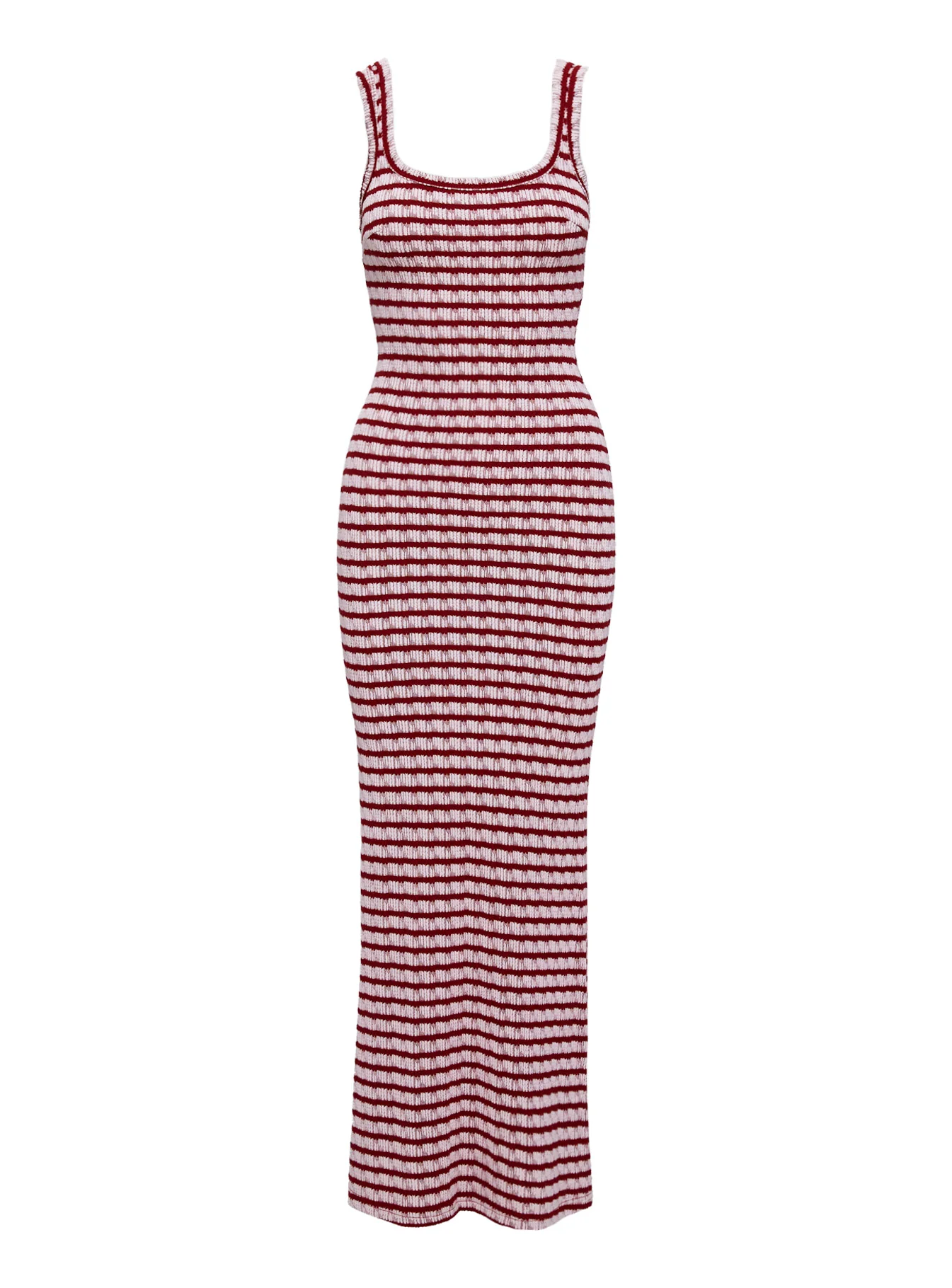 Praise Yourself Rib Maxi Dress Multi - Image 5