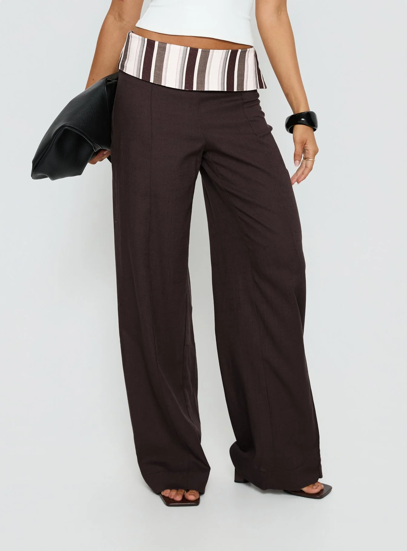 Quenlin Folded Straight Leg Pant Multi - Image 2