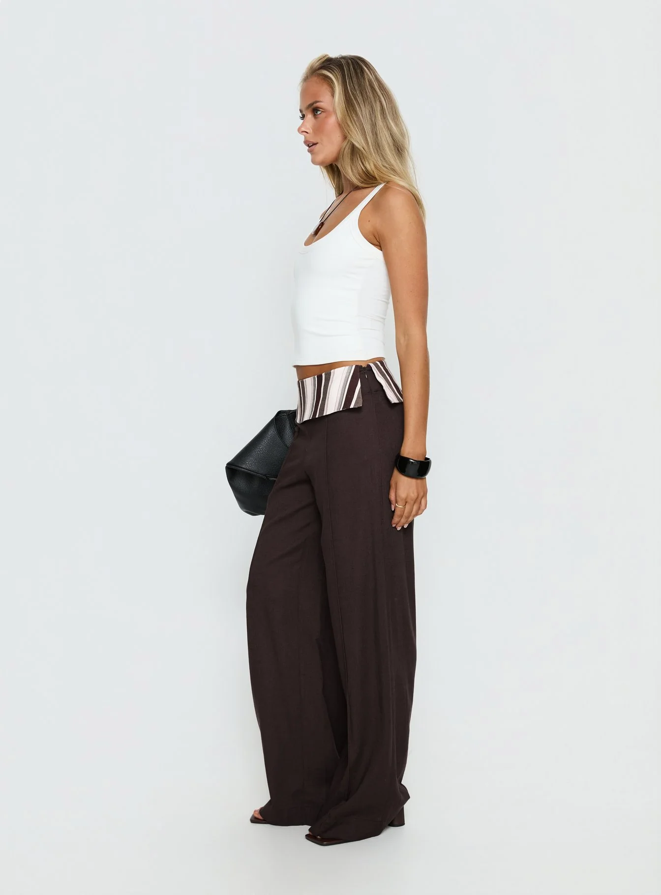 Quenlin Folded Straight Leg Pant Multi - Image 4