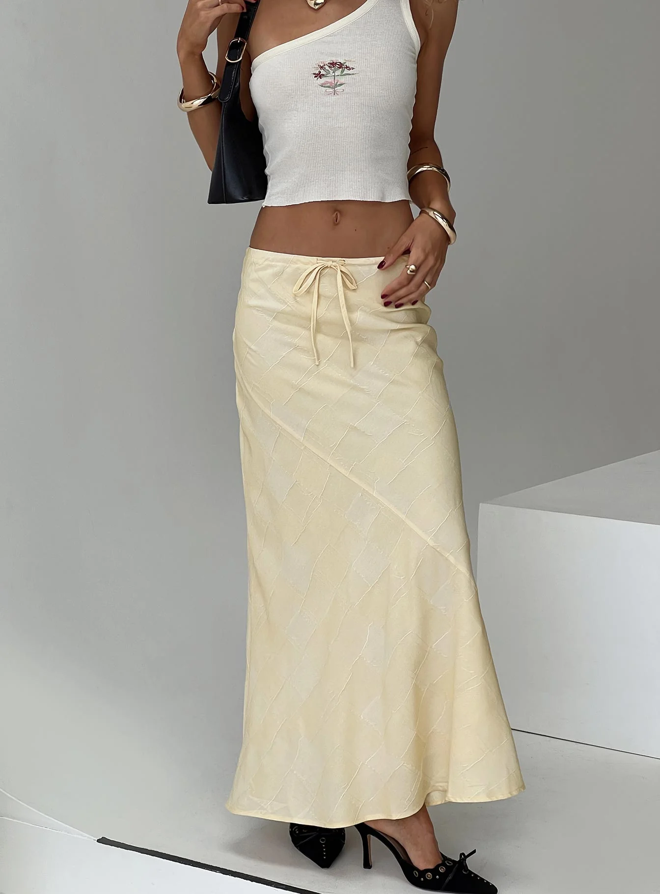 Radiance Maxi Skirt Yellow - Image 9