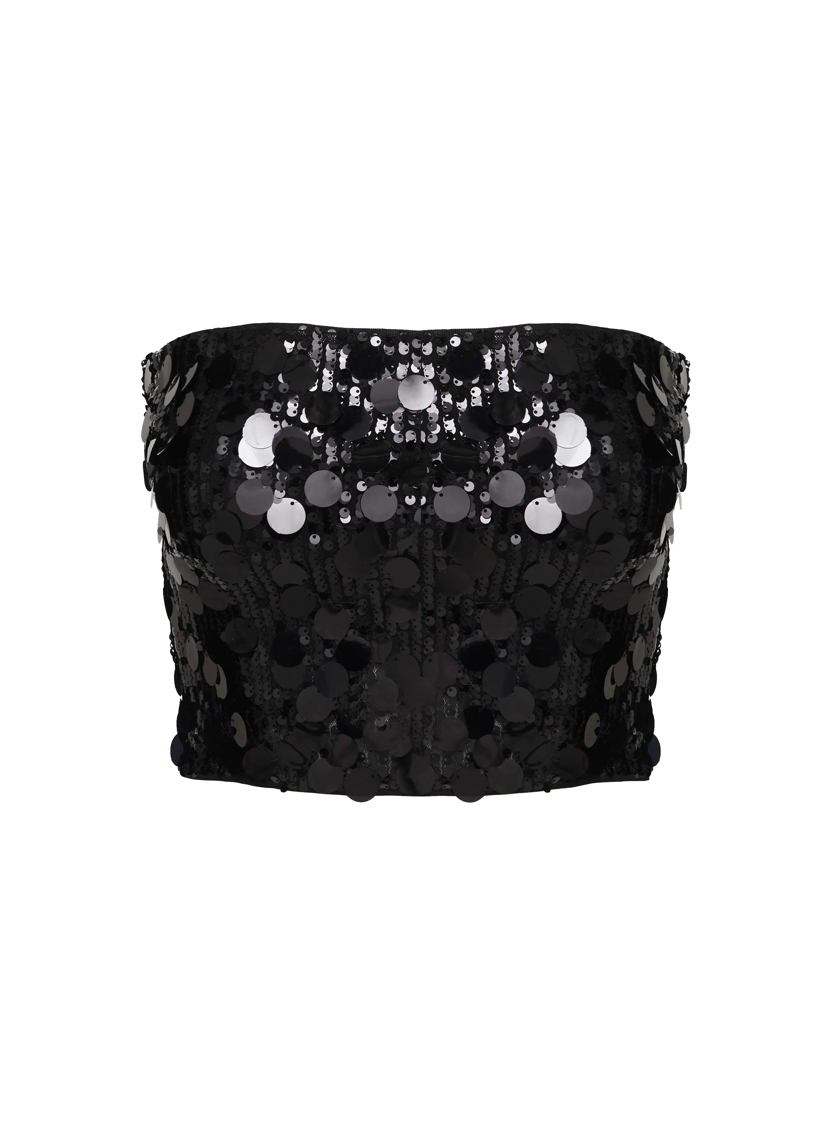 Riego Strapless Top Black - Image 5