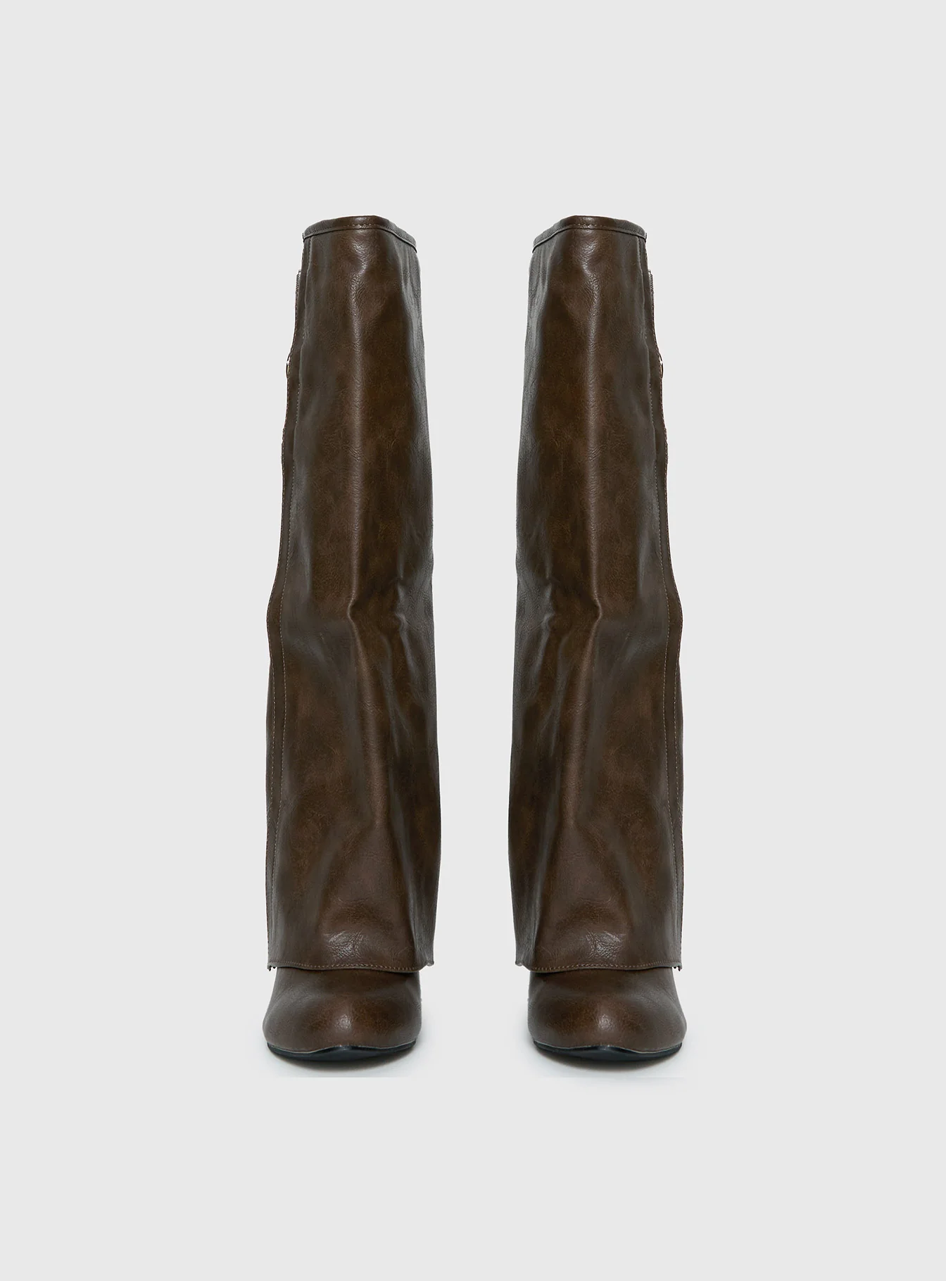 Ritz Knee High Boots Brown - Image 3