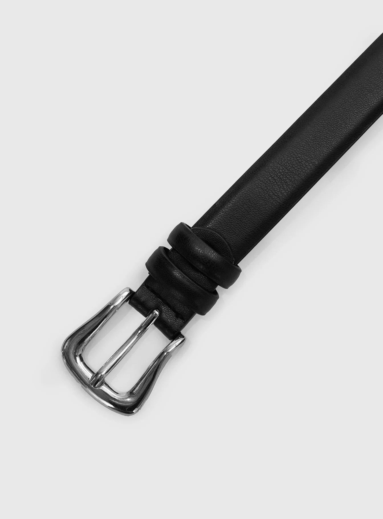 Rowland Belt Black / Silver - Image 3