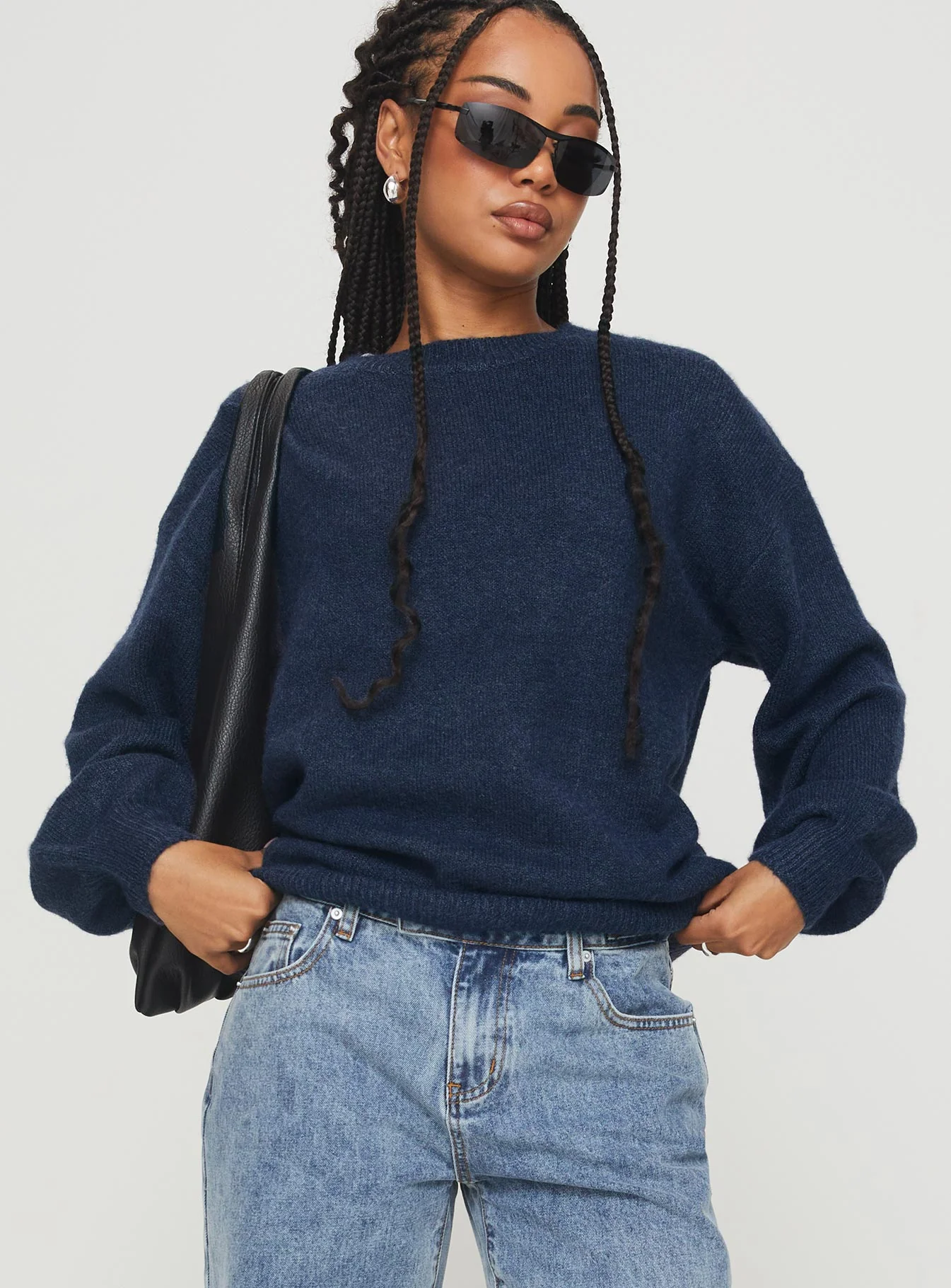 Ryanna Sweater Navy - Image 2