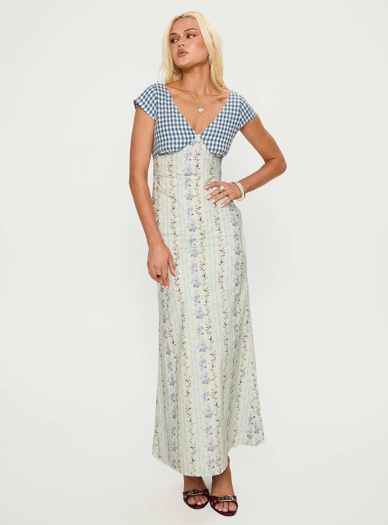 Saije Maxi Dress Multi Floral - Image 3