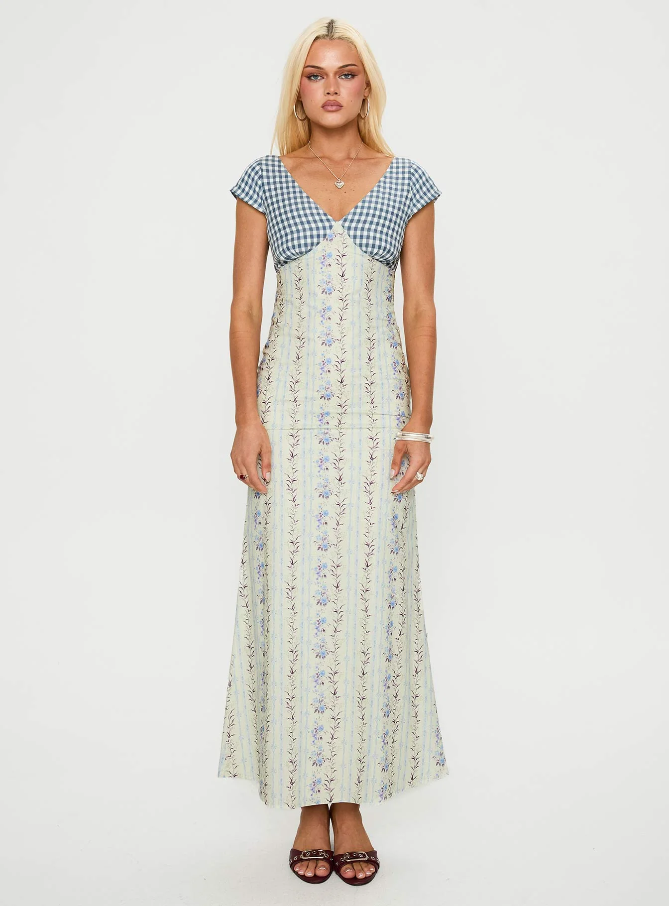 Saije Maxi Dress Multi Floral - Image 7