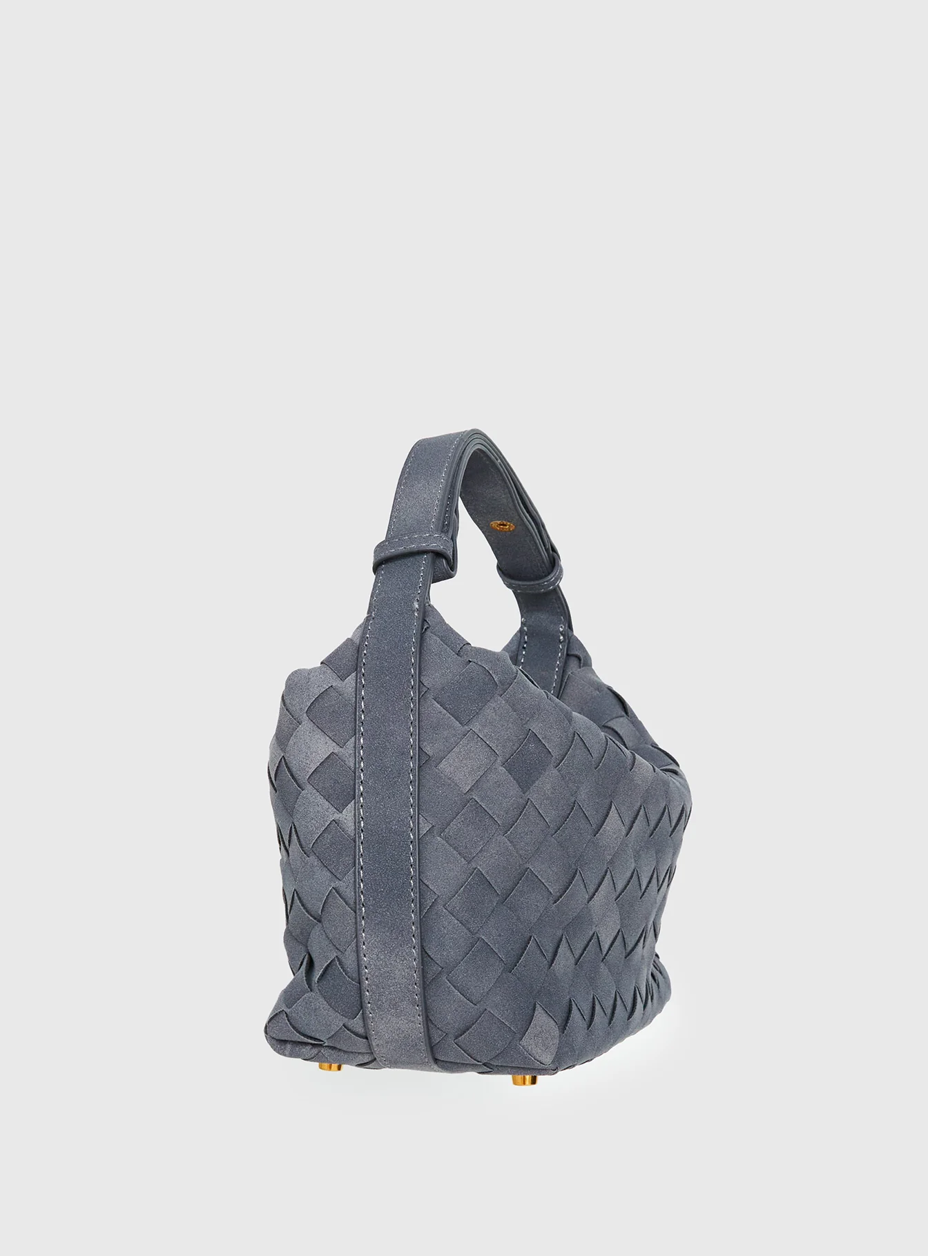 Saphine Woven Bag Blue - Image 3