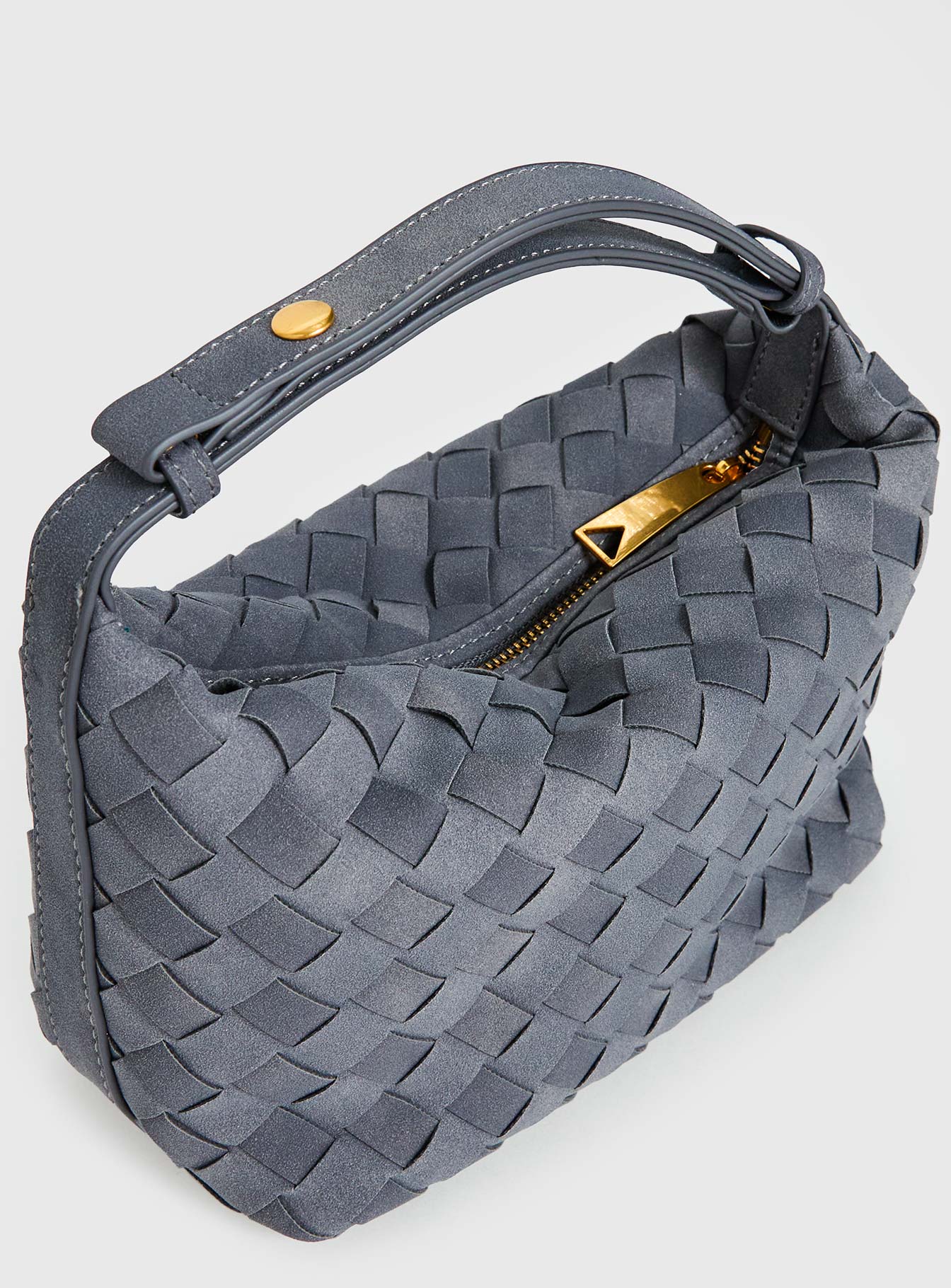 Saphine Woven Bag Blue - Image 6