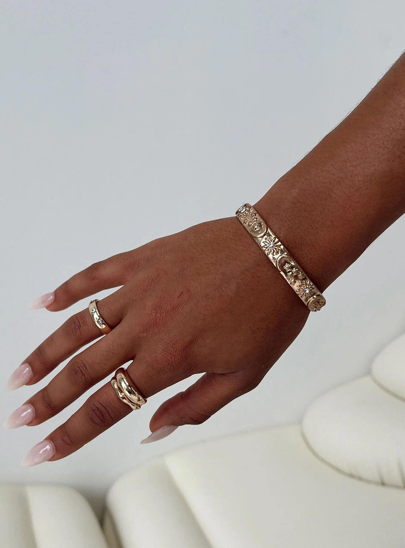 Seize The Day Bracelet Gold - Image 3