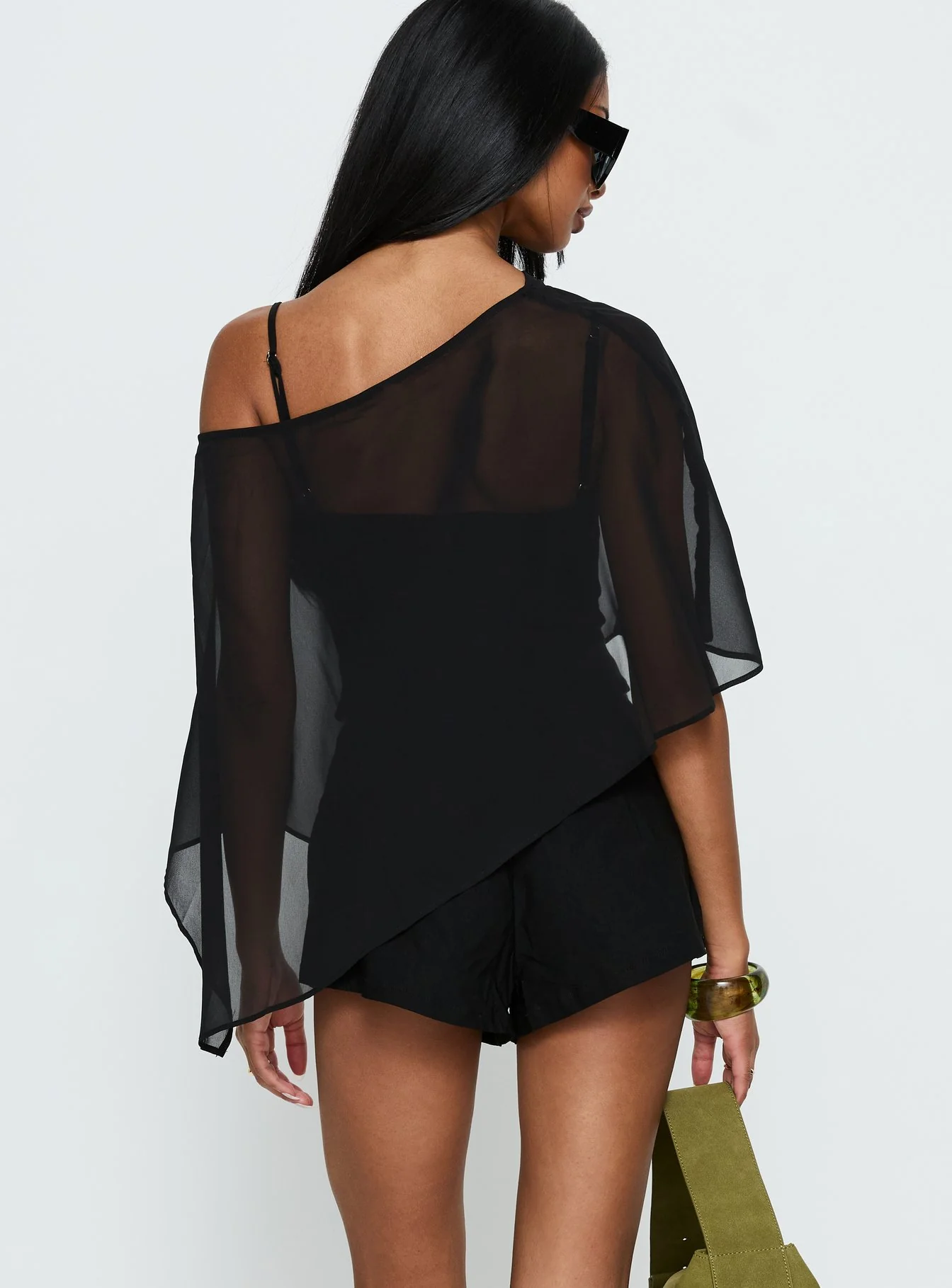 Senzo Wrap Shorts Black - Image 5