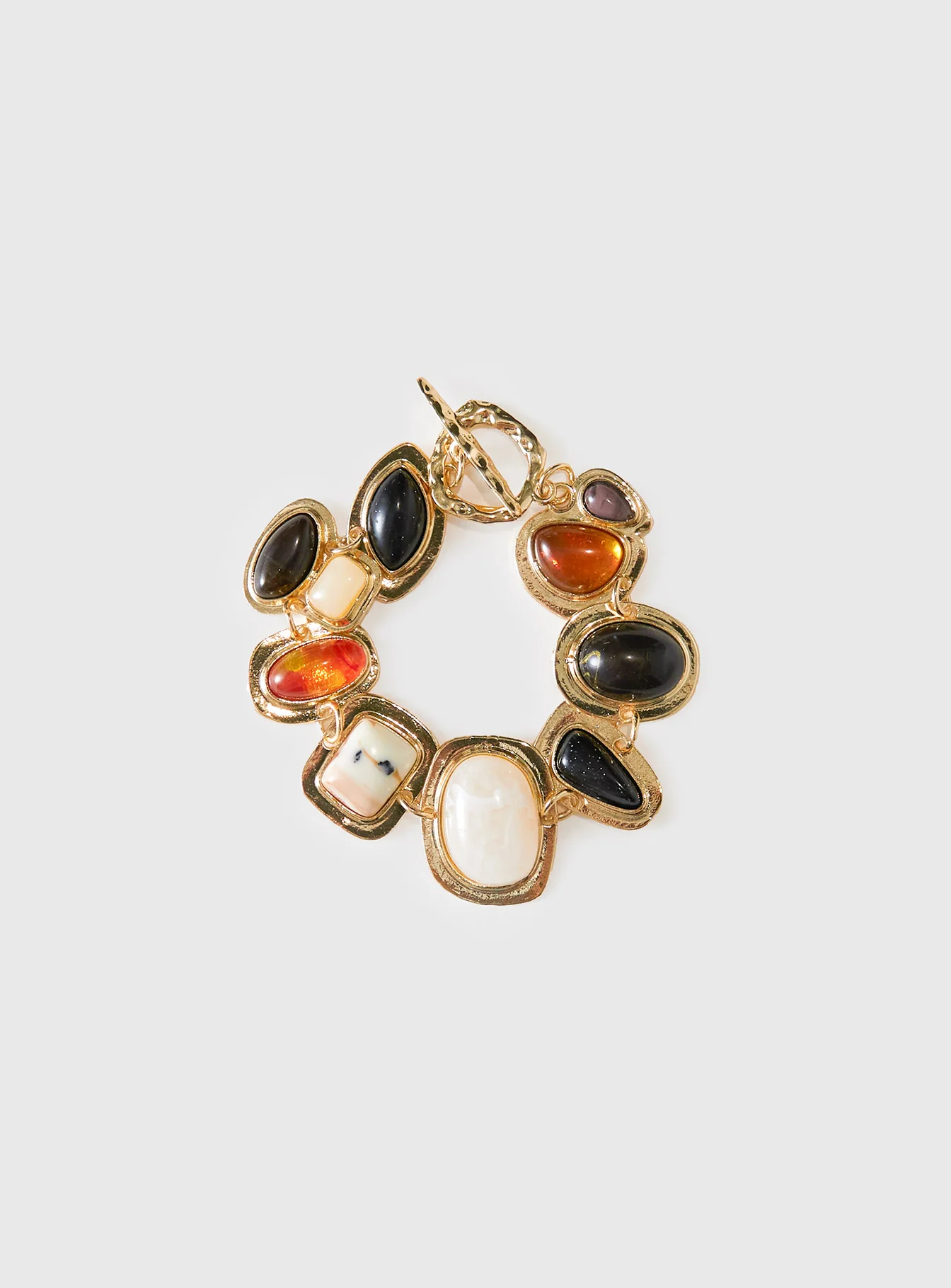 Show Off Gemstone Bracelet Gold - Image 2