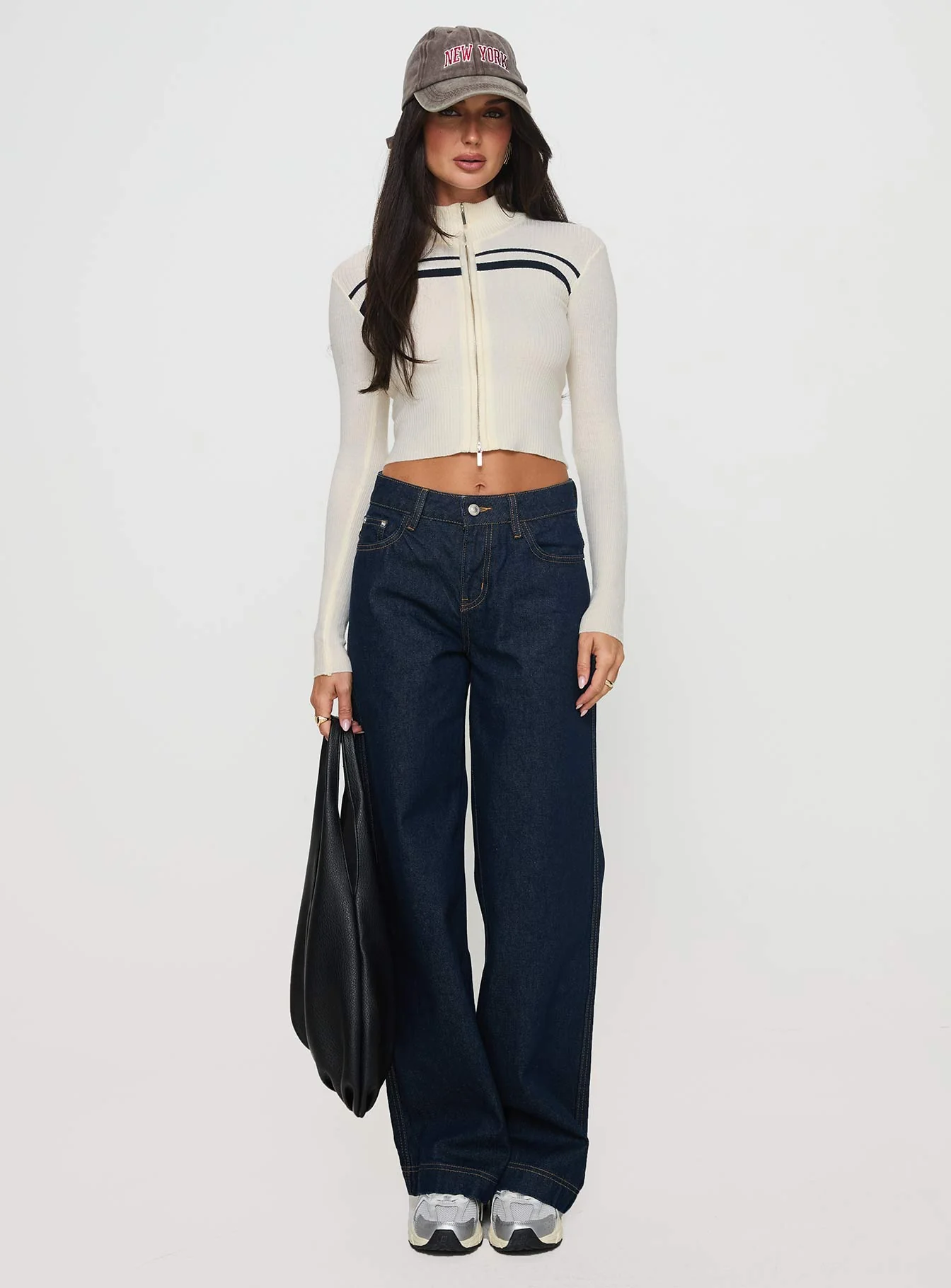 Slow It Down Long Sleeve Top Cream - Image 7
