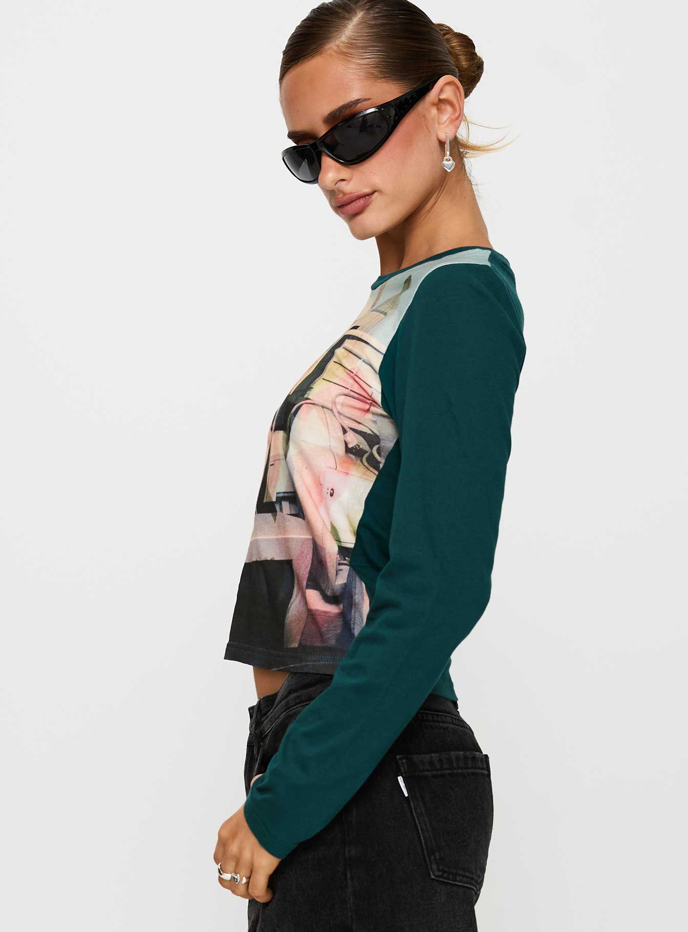 Sonique Long Sleeve Top Multi - Image 4