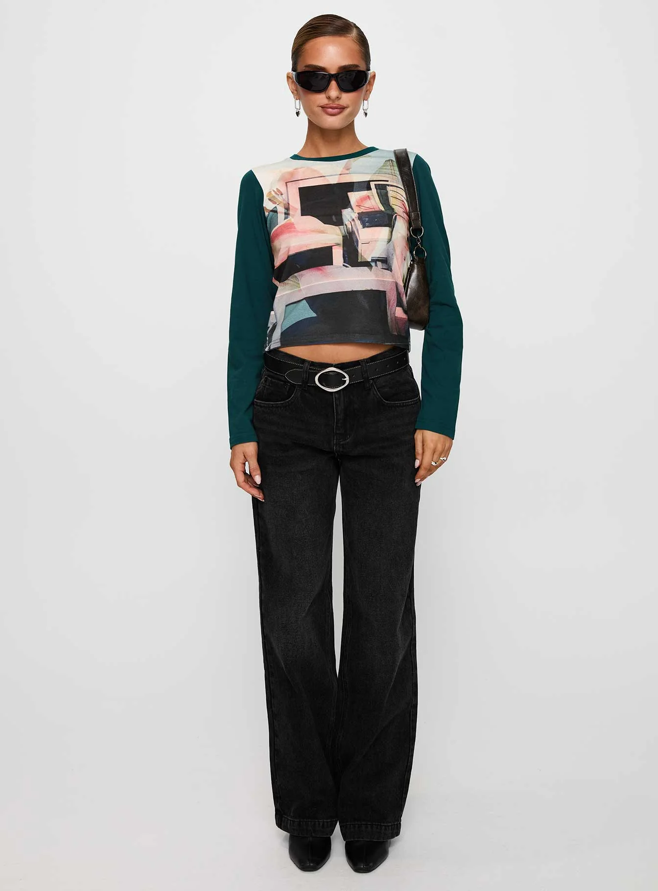 Sonique Long Sleeve Top Multi - Image 7