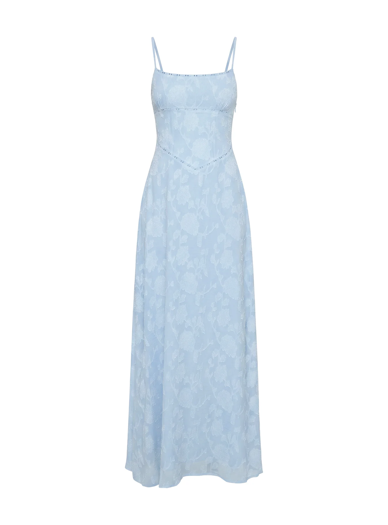 South Of France Maxi Dress Blue - Image 13