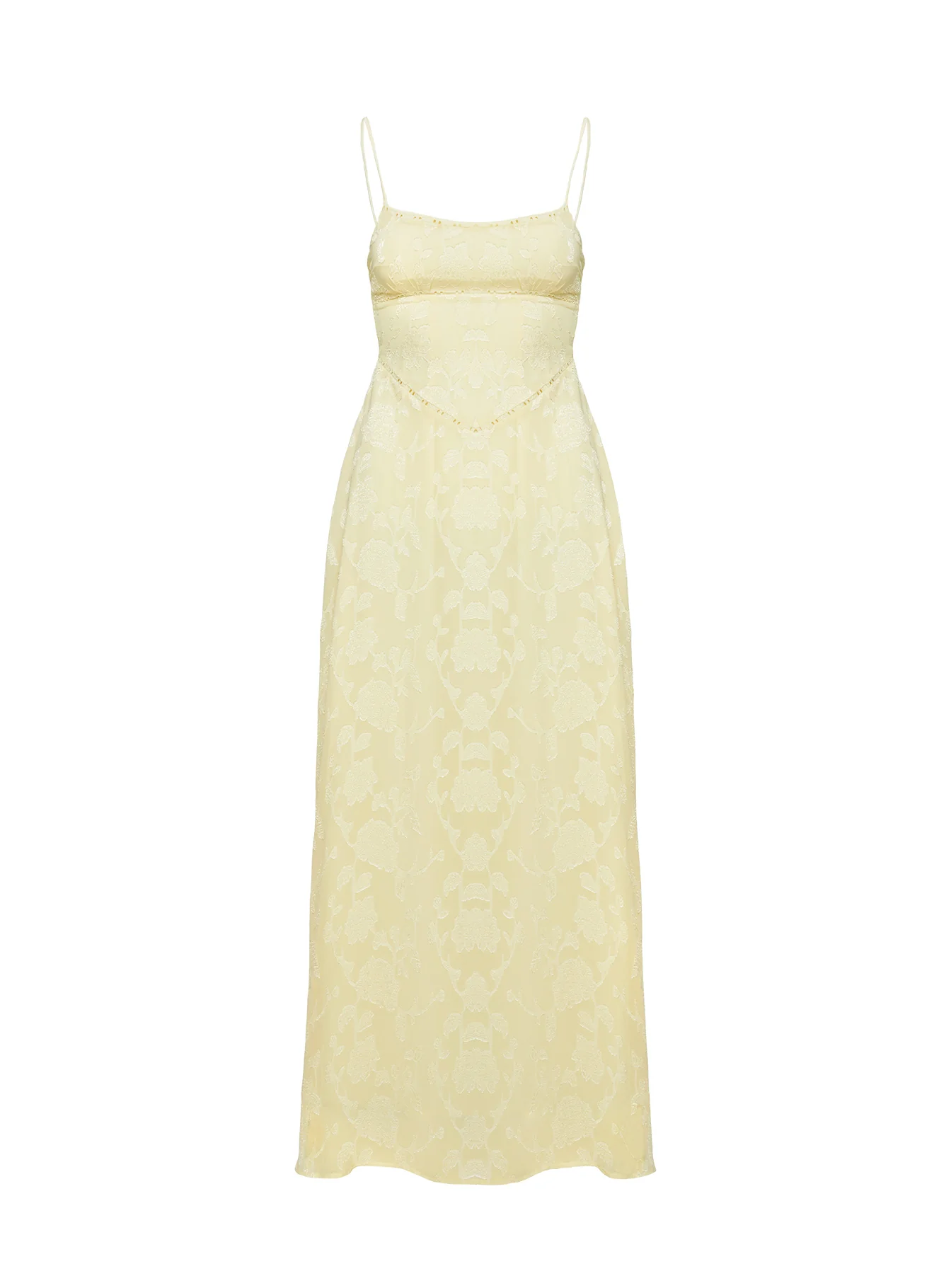 South Of France Maxi Dress Yellow - Image 15