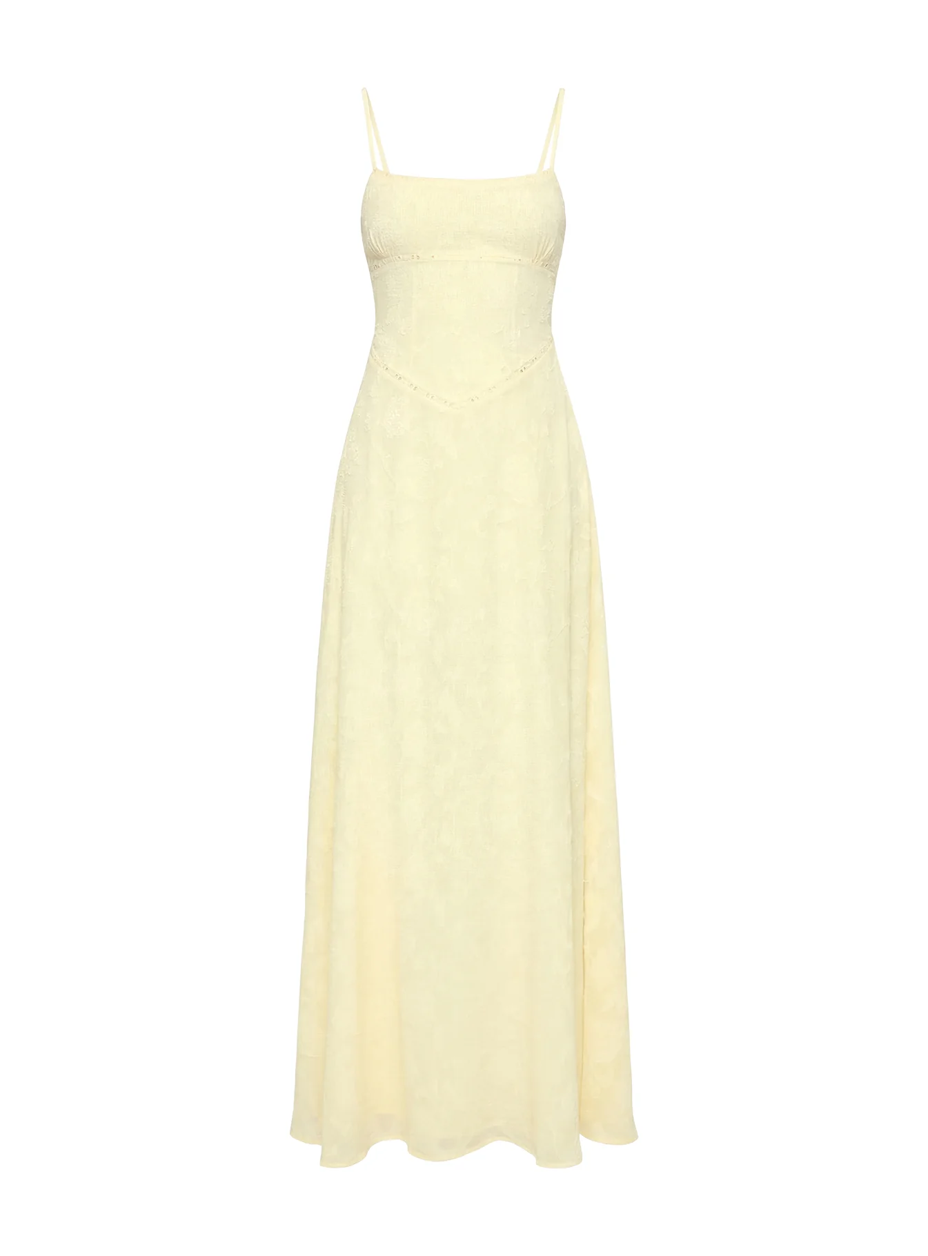 South Of France Maxi Dress Yellow - Image 17