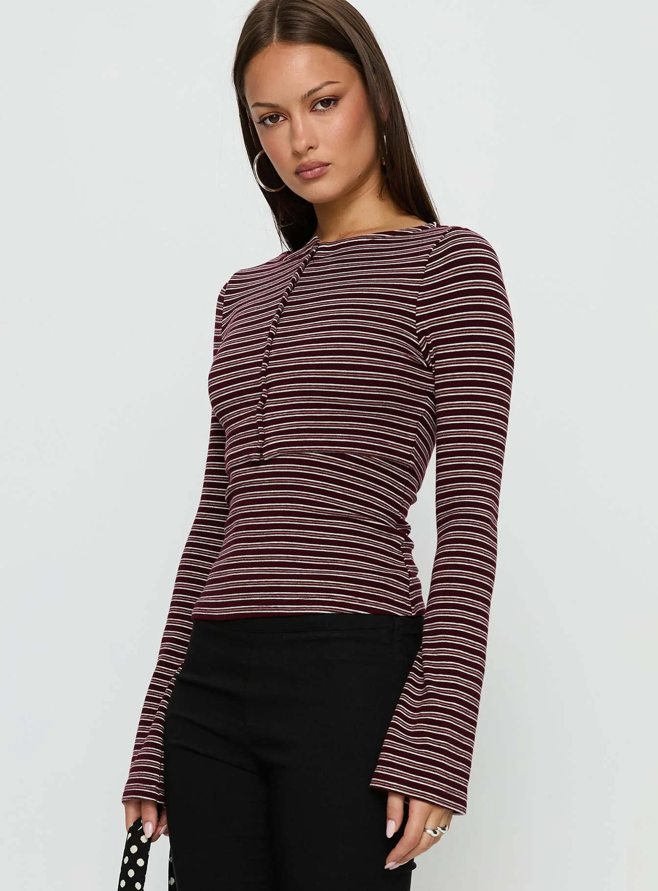 Spence Layered Top Multi Stripe - Image 4