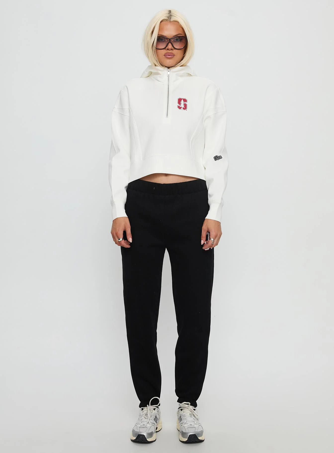 Stanford Basic Sweatpants Black - Image 7