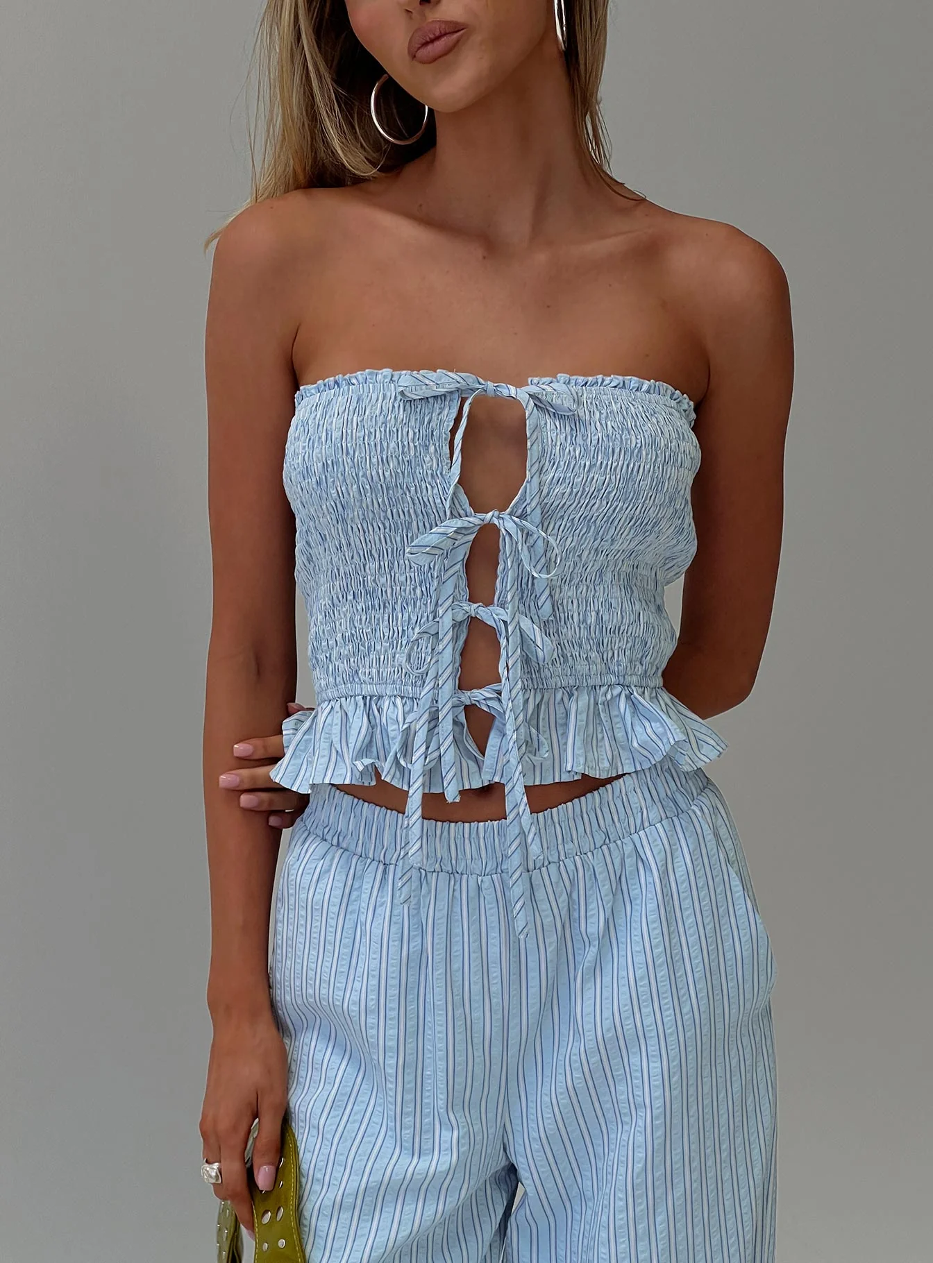 Sudden Sorcery Strapless Set Blue - Image 8