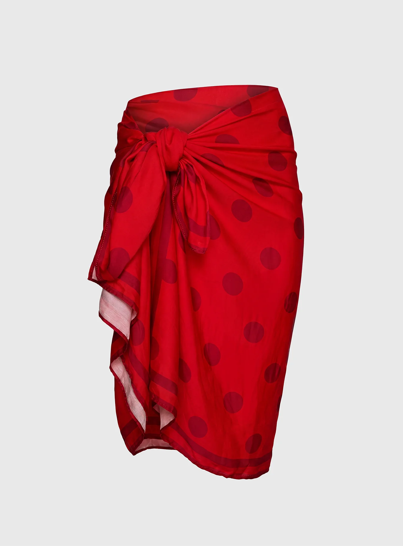 Sugar Storm Sarong Red Polka - Image 2