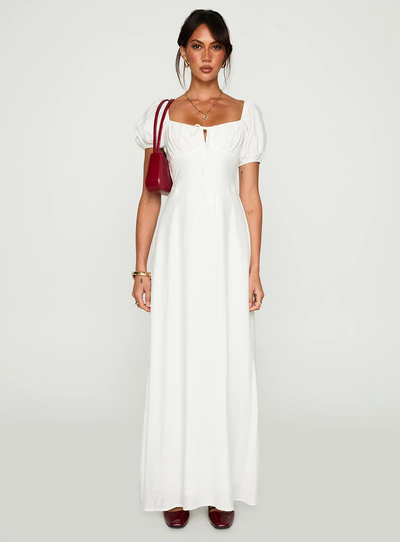Summer Song Maxi Dress White - Image 7