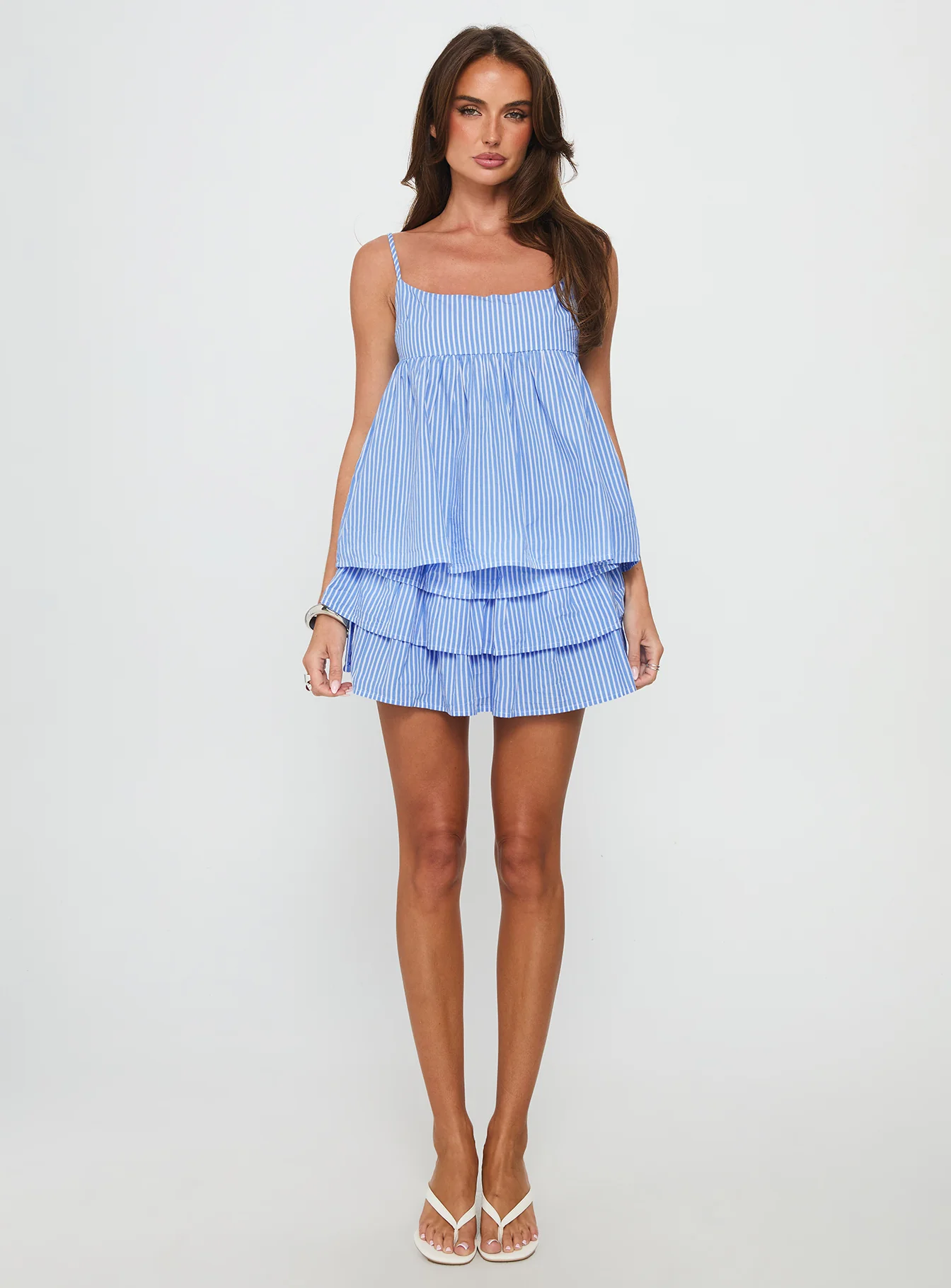 Sun Soaked Tiered Set Blue Stripe - Image 6