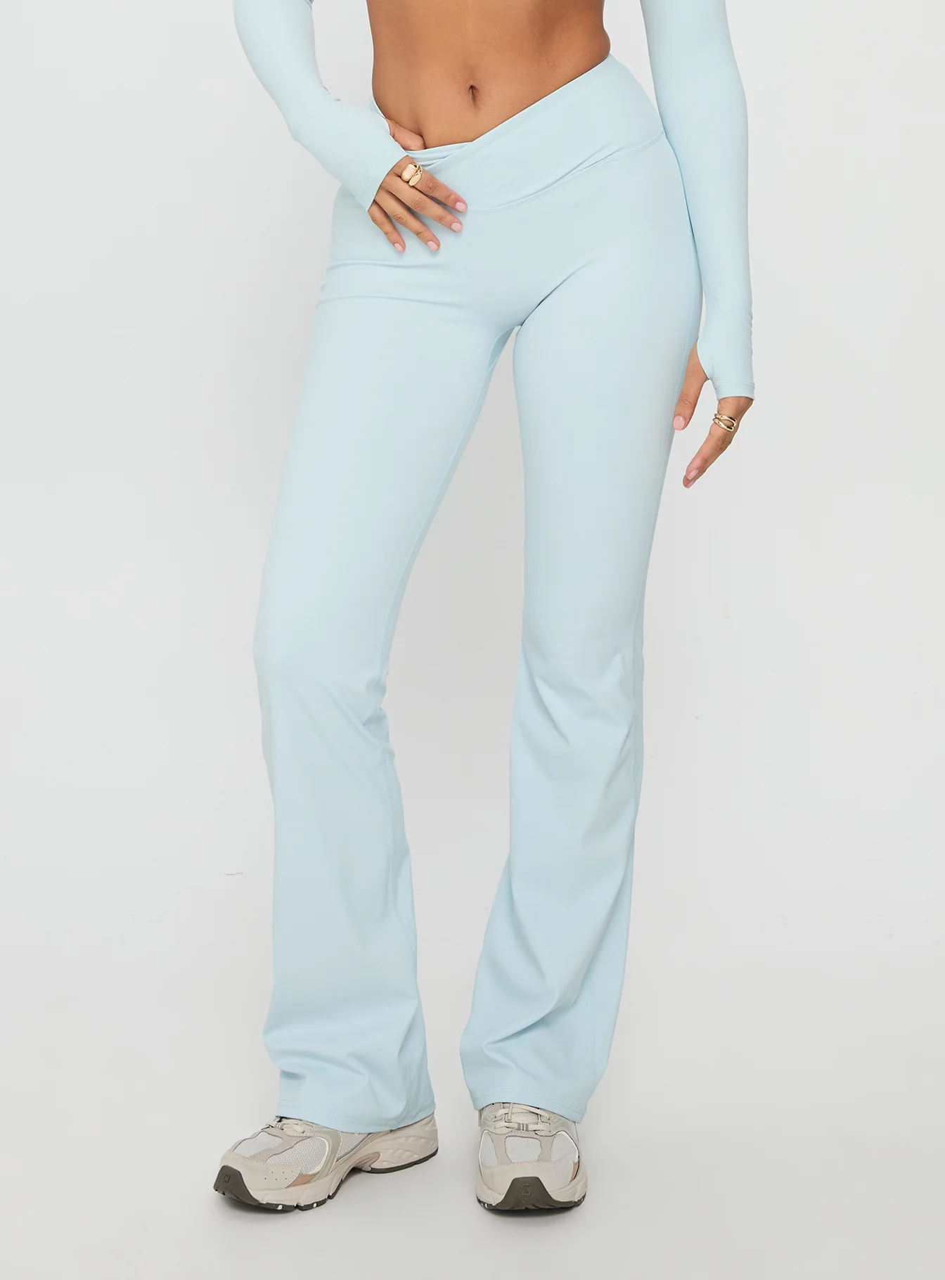Sunday Session Active Flare Leg Pant Blue - Image 2
