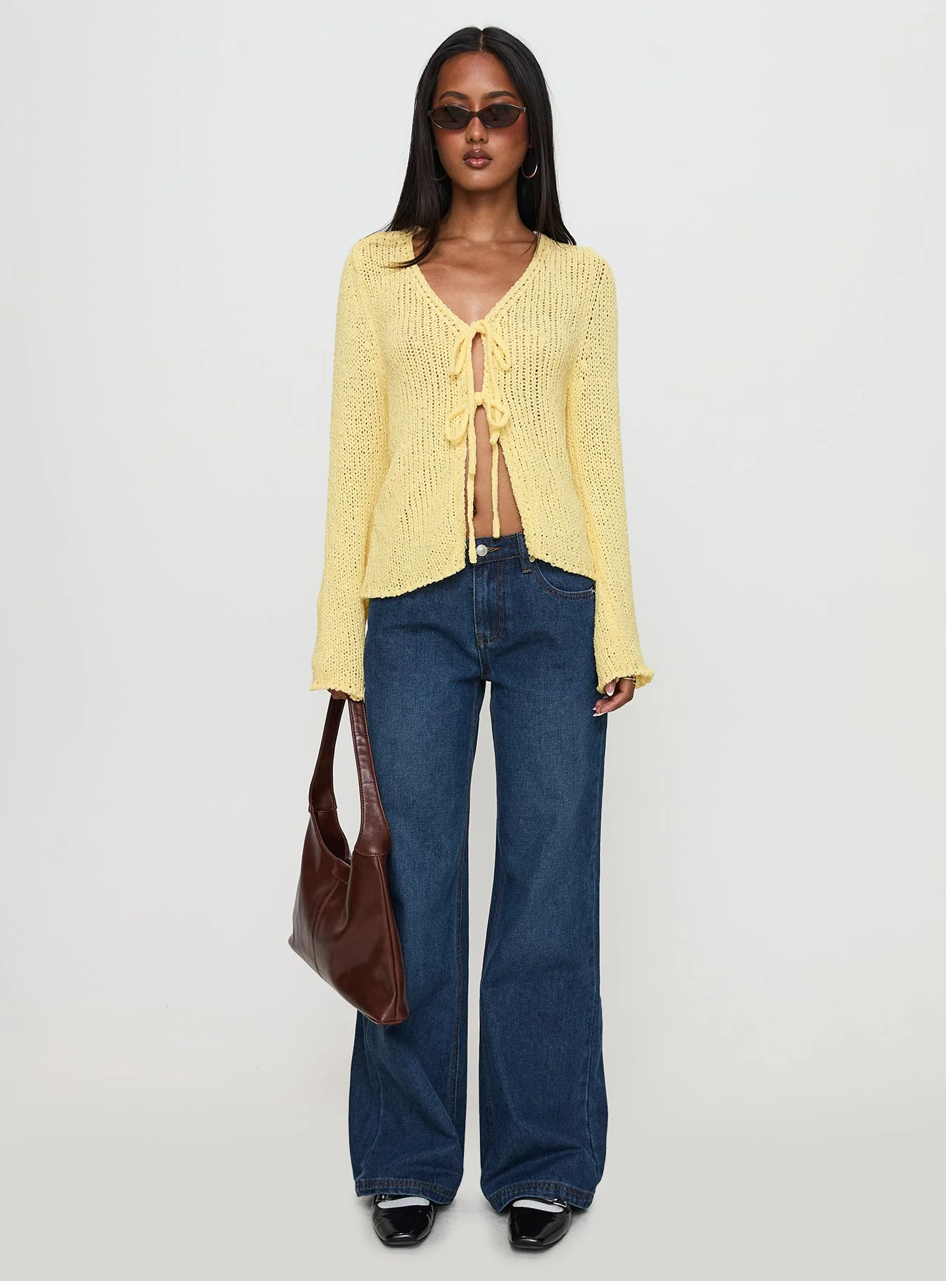 Swain Knit Cardigan Lemon - Image 7