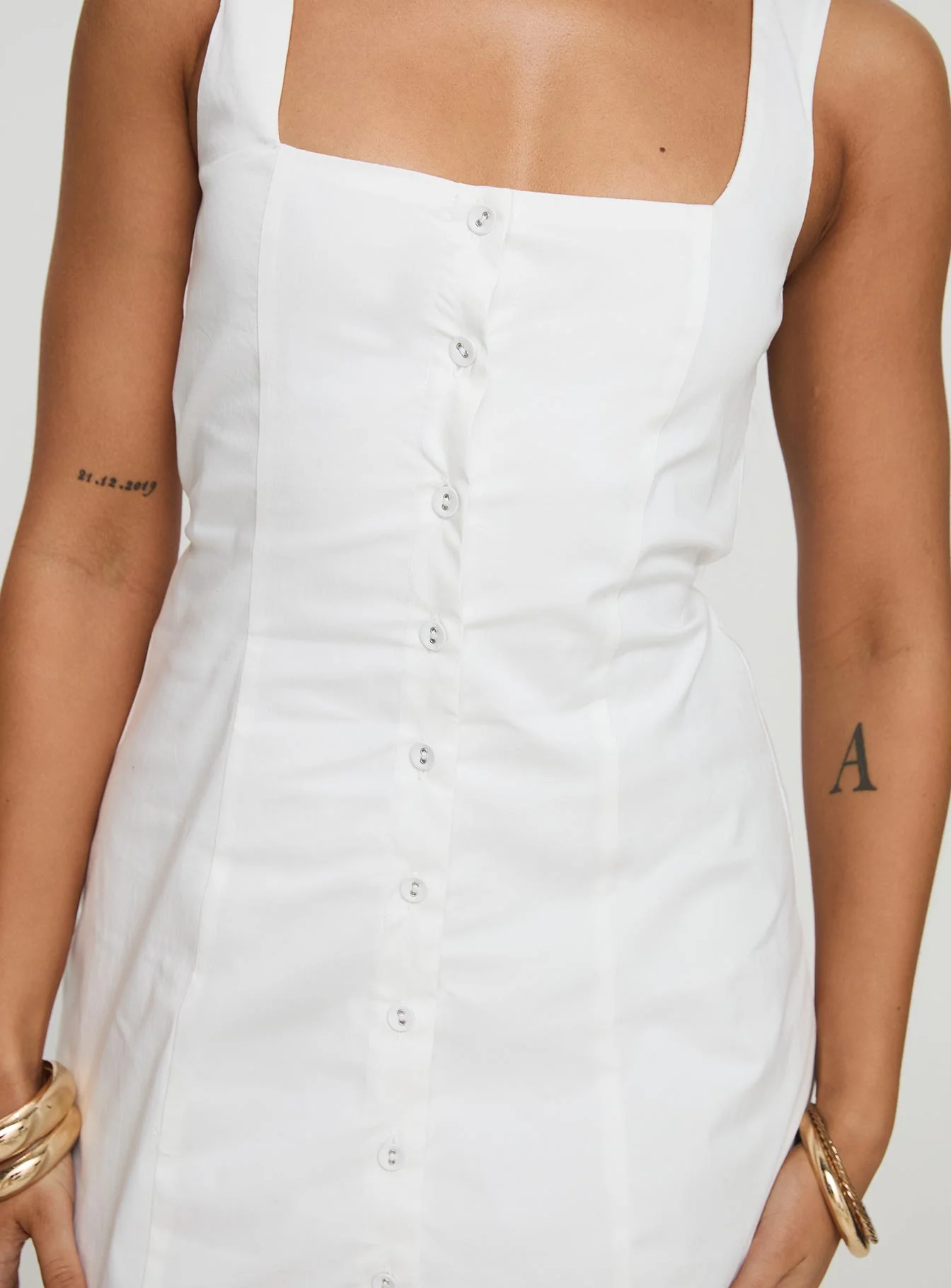 Talisse Dress White - Image 7