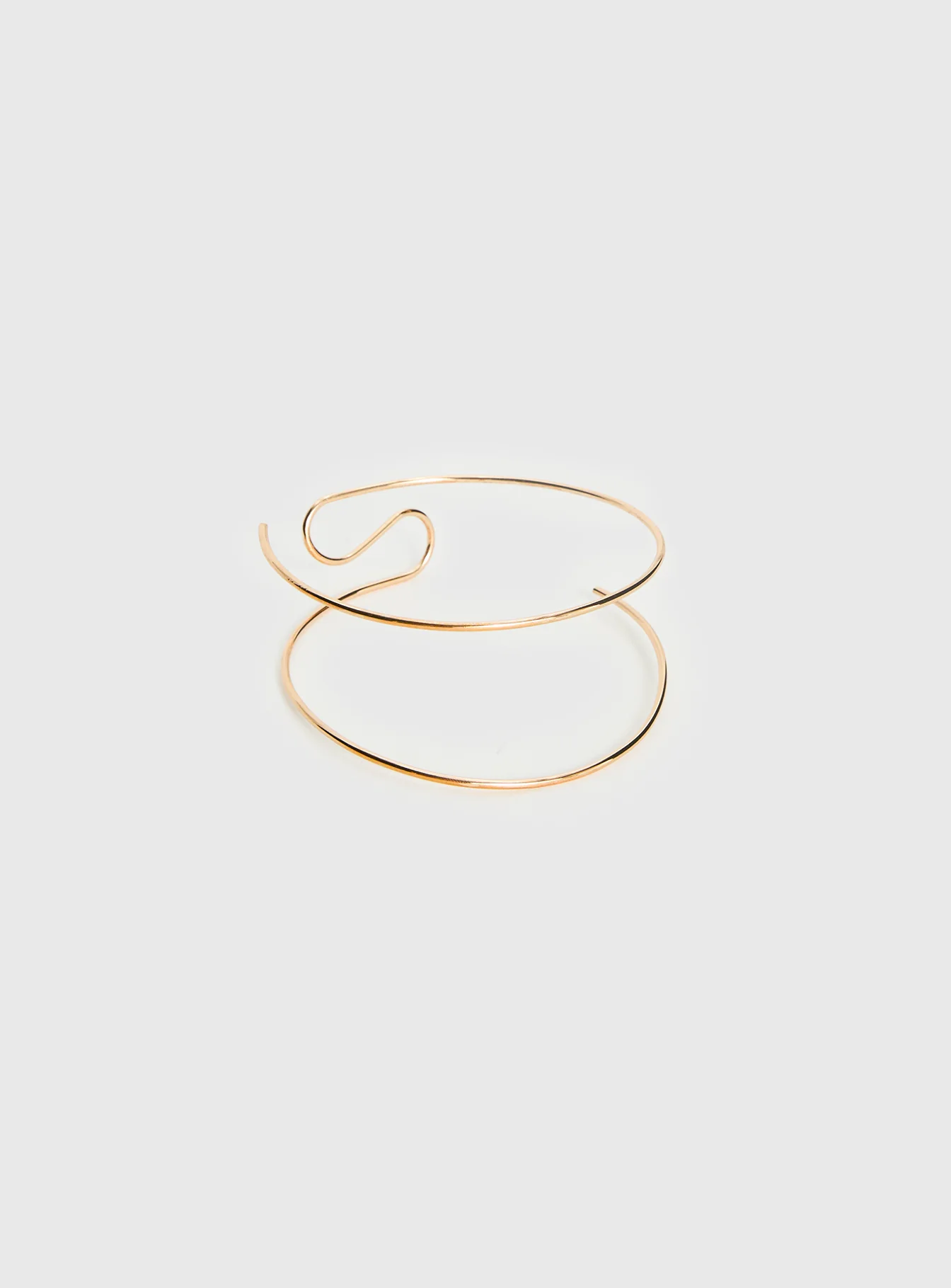 Tamsen Spiral Arm Cuff Gold - Image 3
