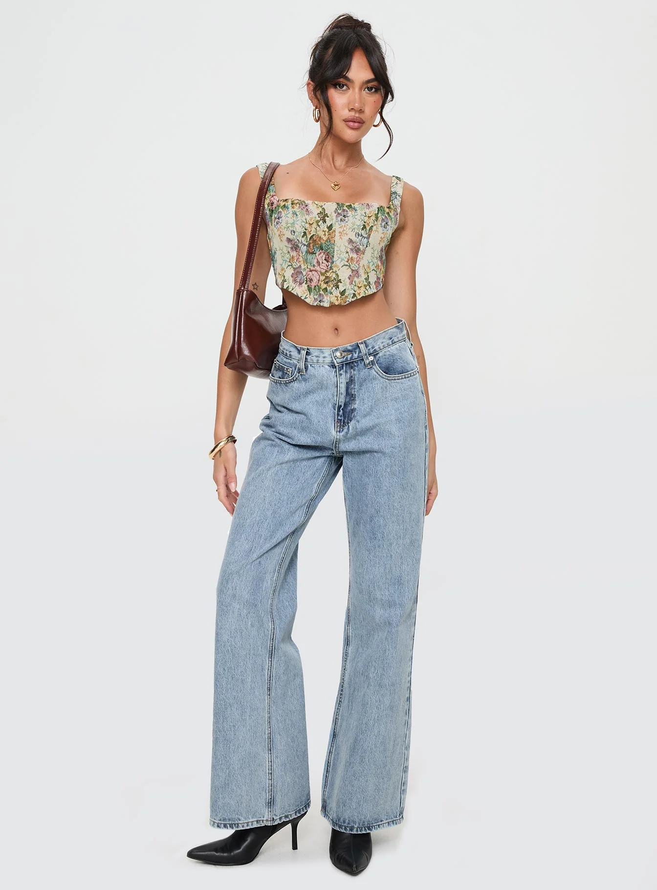 Tender Heart Corset Top Multi - Image 3