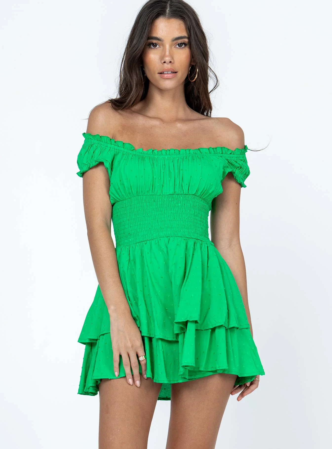 The Love Galore Romper Bright Green - Image 2