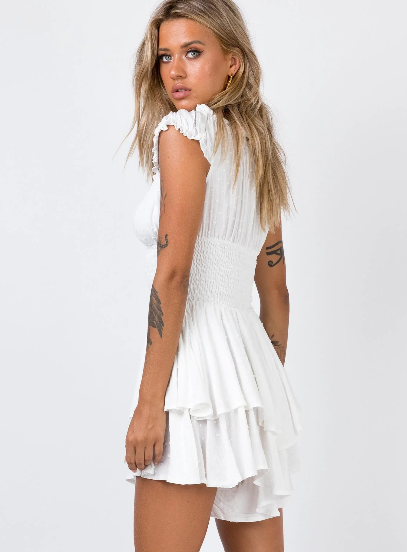 The Love Galore Romper White - Image 4