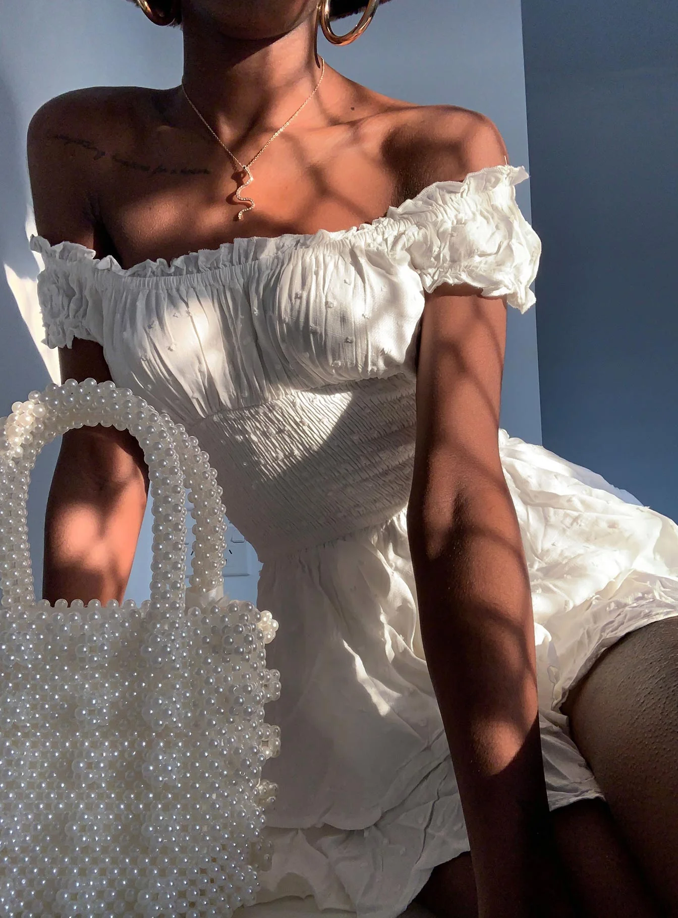 The Love Galore Romper White - Image 8