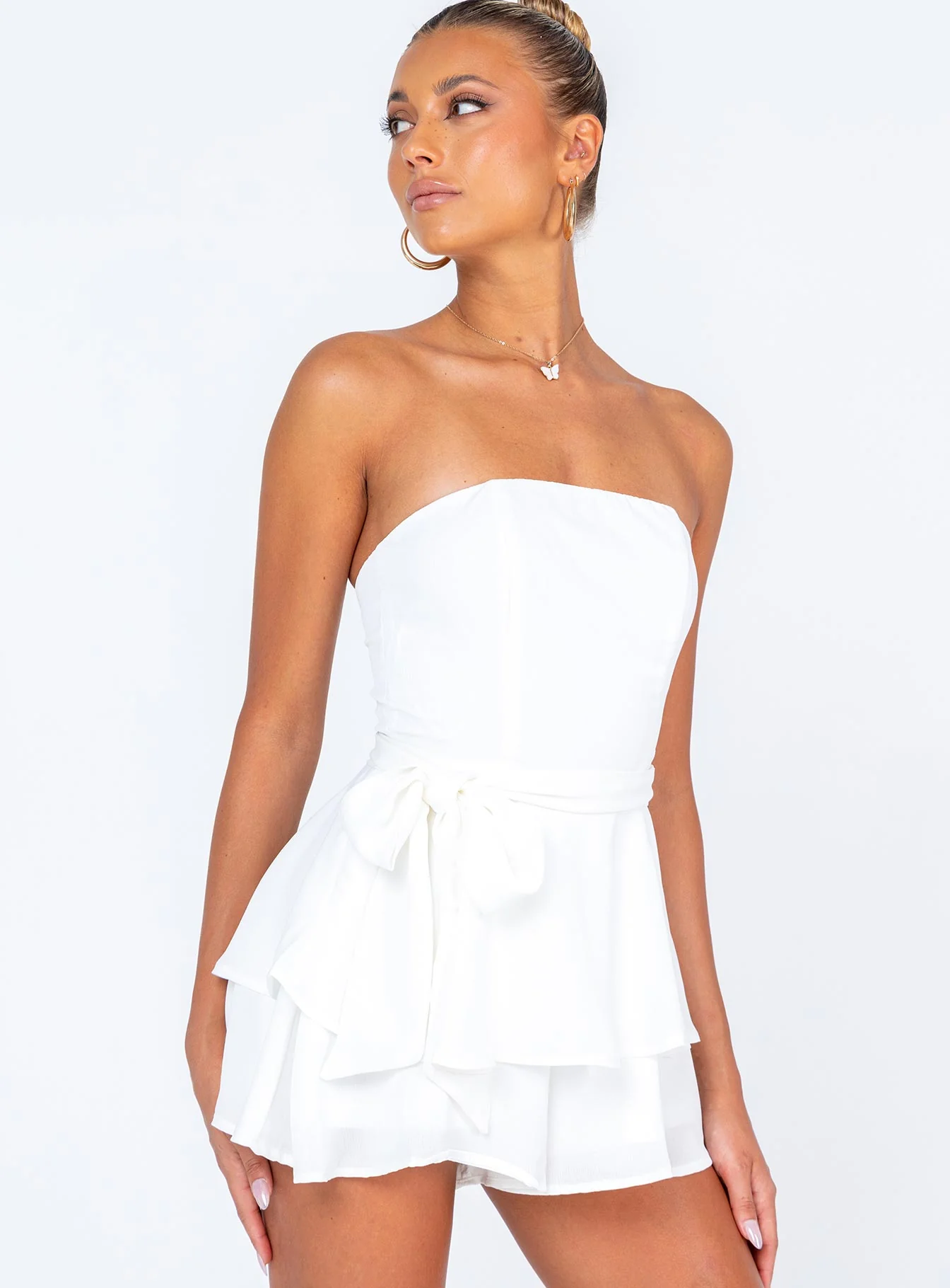 The Rolla Romper White - Image 4