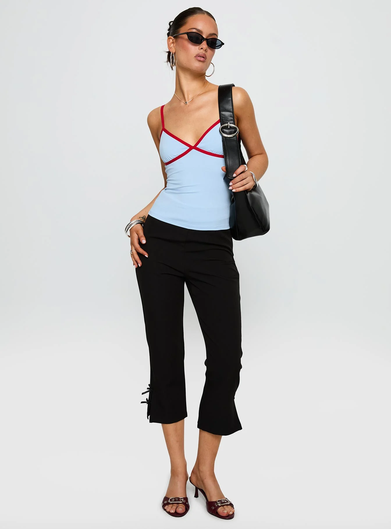 Tiera Top Blue / Red - Image 3