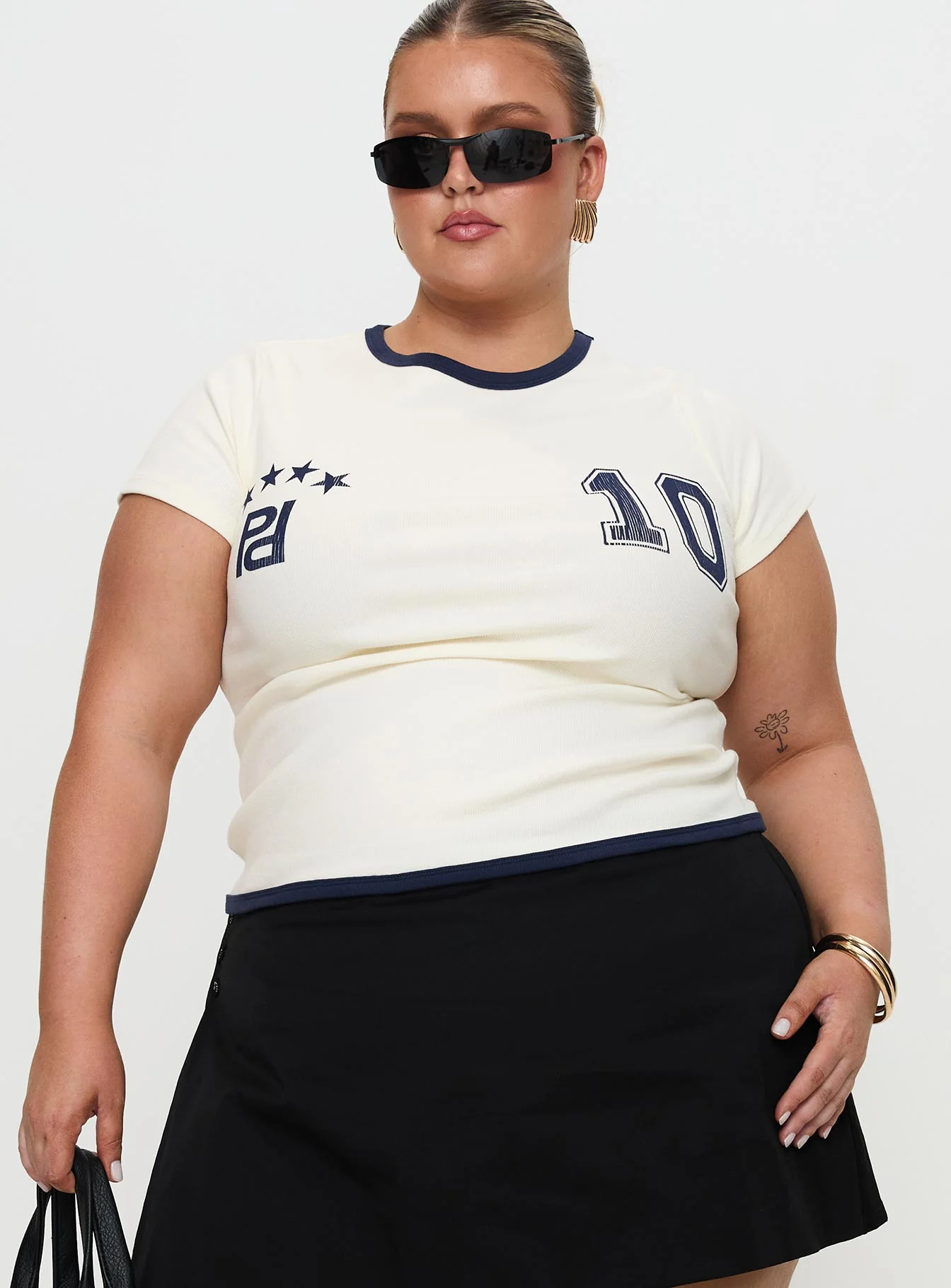 Track Record Graphic Top Cream Curve - Image 2