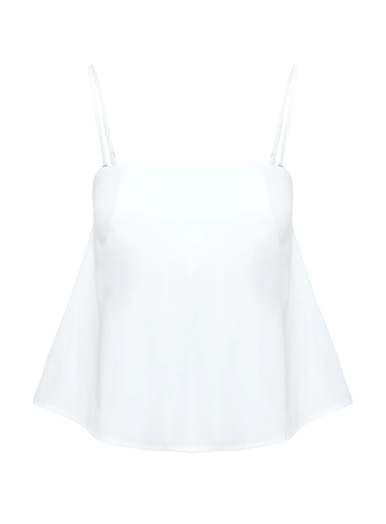 Trapeze Strapless Top White - Image 8