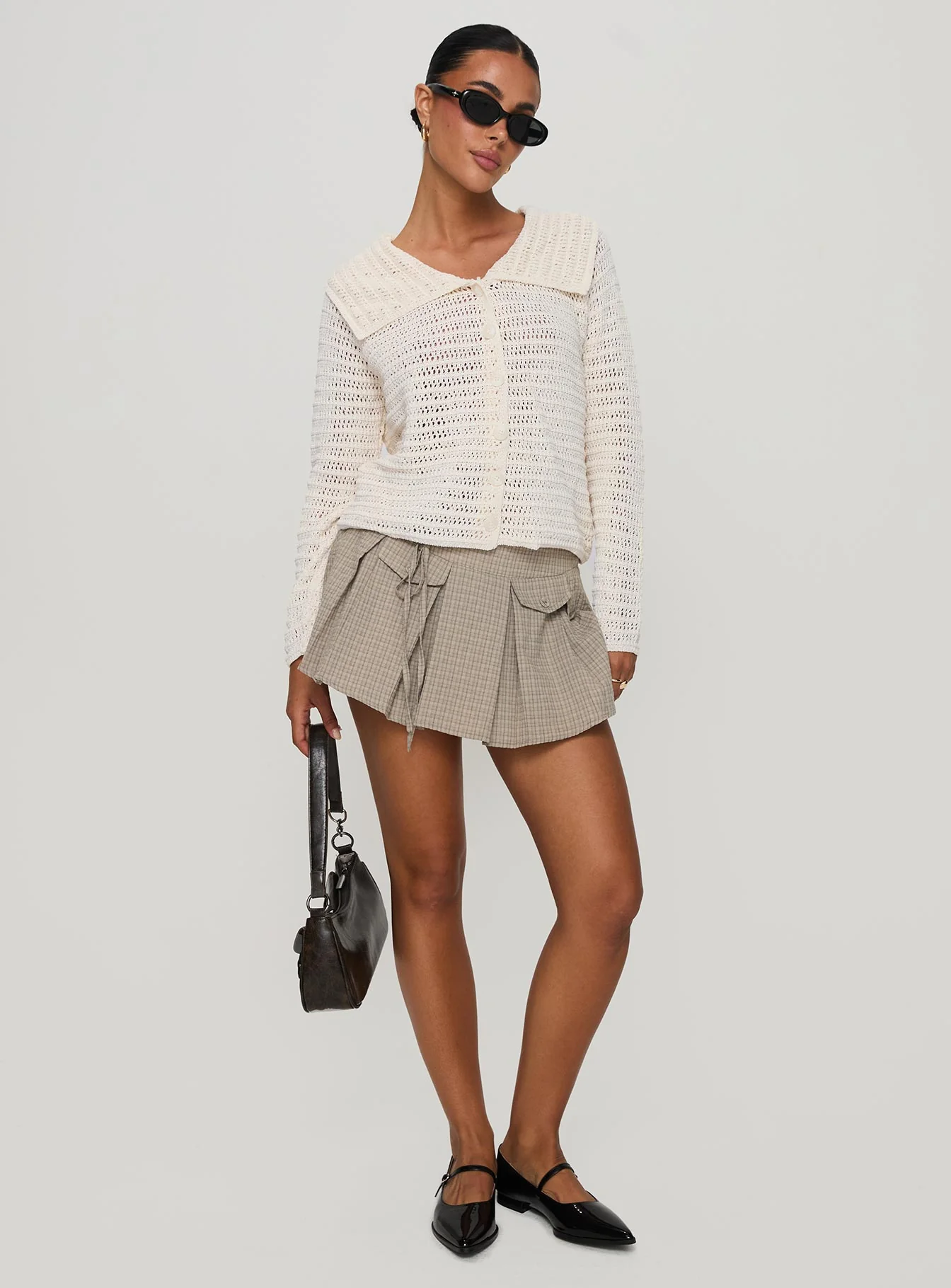 Tuscon Crochet Sweater White - Image 3