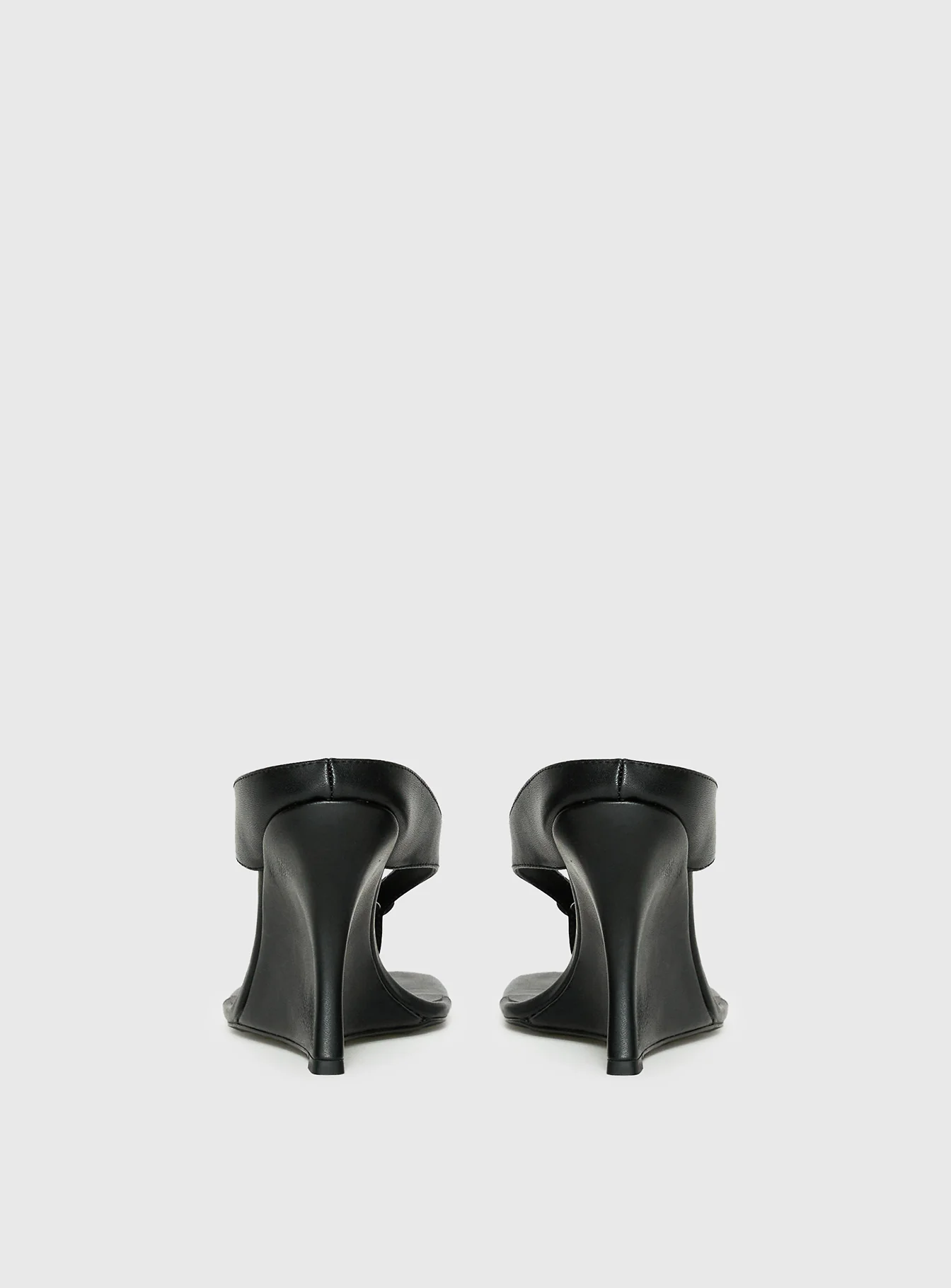Two Summers Wedge Heels Black - Image 4
