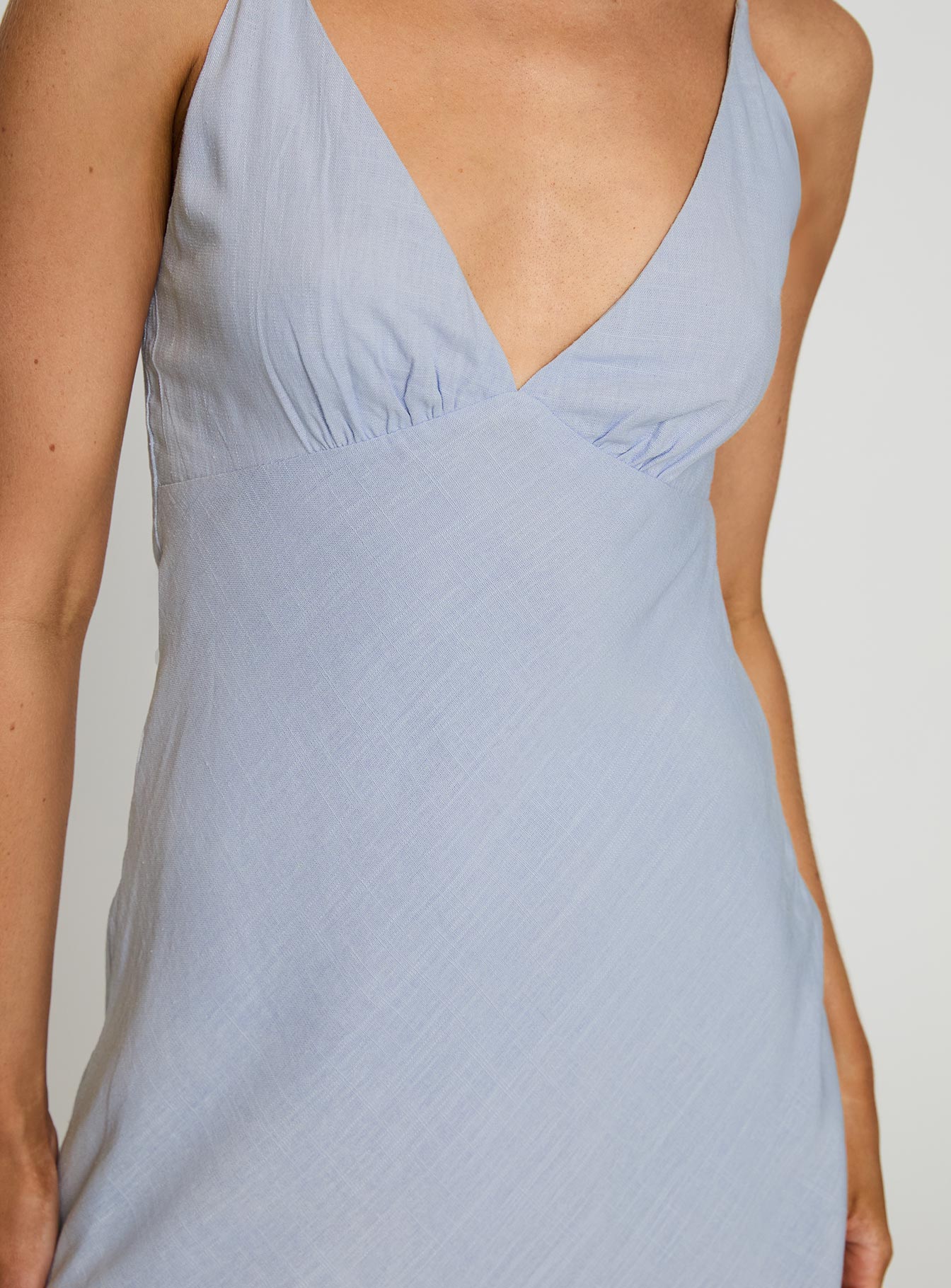 Up All Night Mini Dress Blue - Image 6